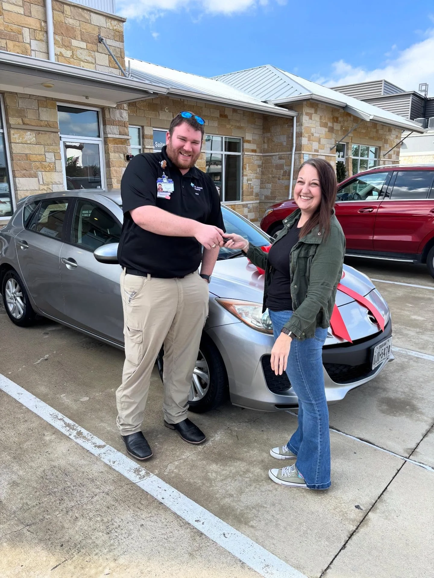 What a HUGE week for OnRamp! We just gifted FIVE vehicles to amazing clients&mdash;including this incredible mom who serves our 911 EMS system. As you think about year-end giving, consider the impact you can make by giving to OnRamp, either in your n