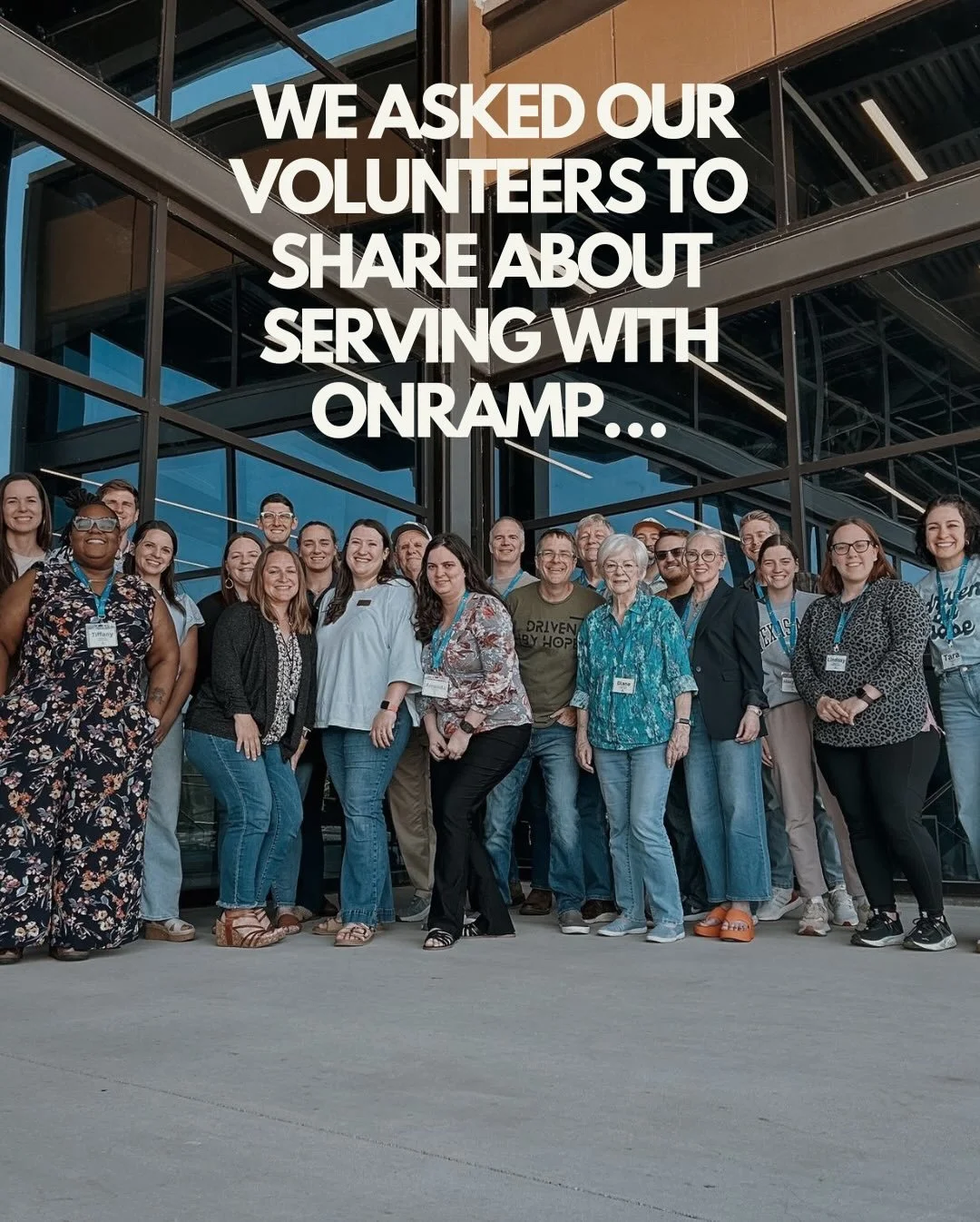 This Volunteer Appreciation Week, we&rsquo;re celebrating the people who make OnRamp&rsquo;s mission possible every single day. 💙

Behind every ride, every prayer, every moment of care, and every act of service is a volunteer who has chosen to show 