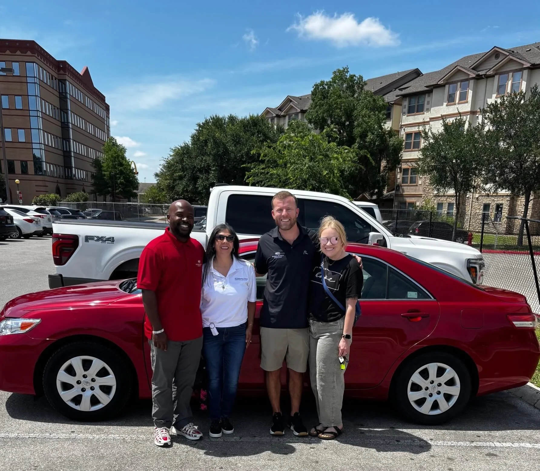 BREAKING NEWS: OnRamp San Antonio just gave a car to their FIRST CLIENT!

She&rsquo;s a domestic violence survivor whose identity we&rsquo;re keeping private for her safety (she is not in any of the pictures). Lack of a vehicle meant that she and her