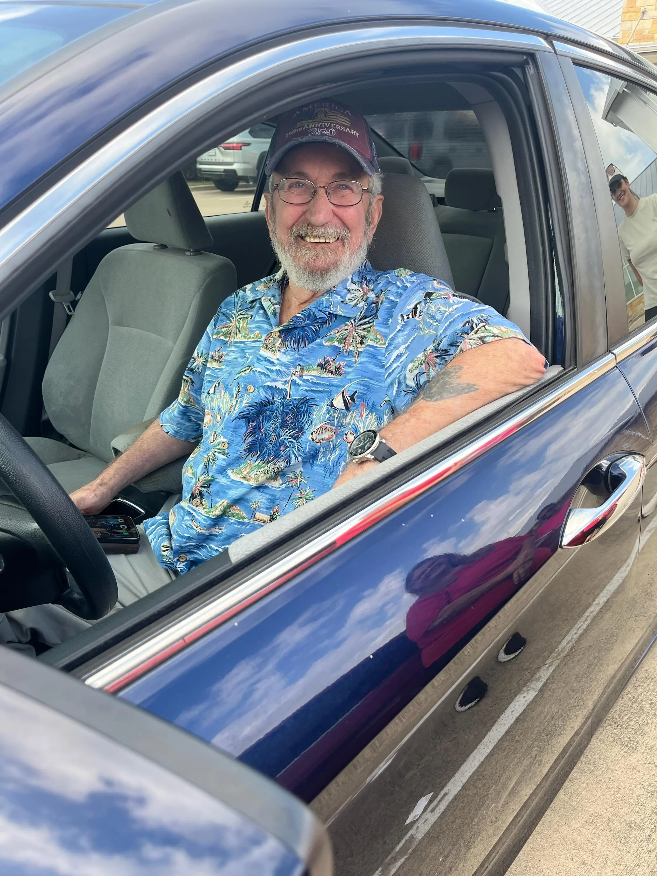 Charlie had been showing up to work, to AA meetings, to his community without a car. For years, he has relied on the kindness of others to get where he needs to go.

He got sober in 2002, and stayed that way for fifteen years. Then, within a span of 