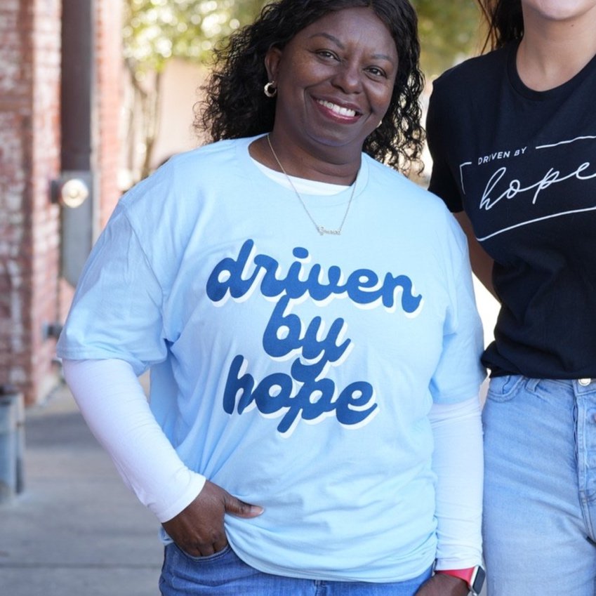 Groovy “Driven By Hope” T-Shirt