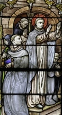 St. Dominic sends out the Friars.Image: Stained glass | St. Dominic sends out the Friars | photo by Lawrence, OP | flickrLicense: CC BY NC ND 2.0