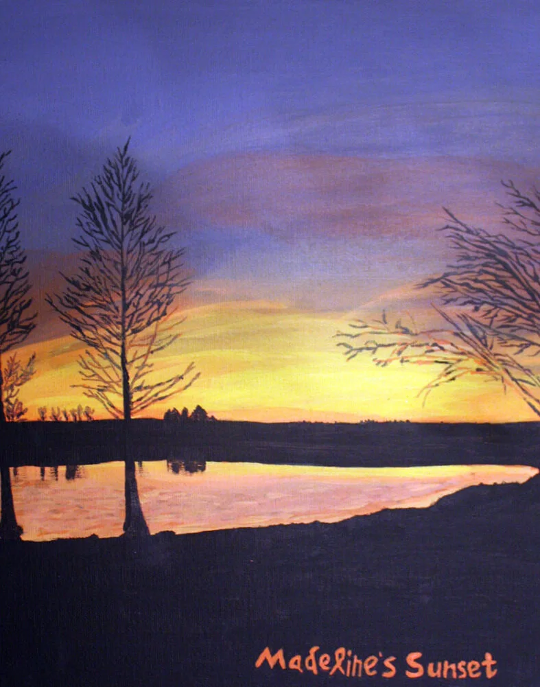 Madeline’s Sunset, Acrylic by Joe CastlenBeauty of the Creator’s Sunset