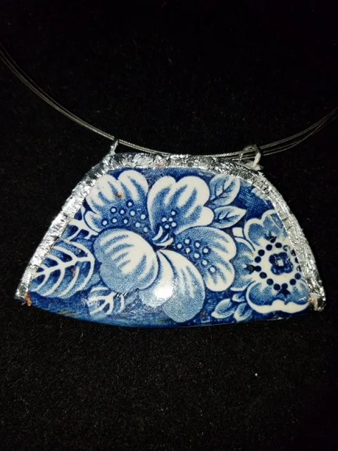 Soldered Broken China Pendant Workshop