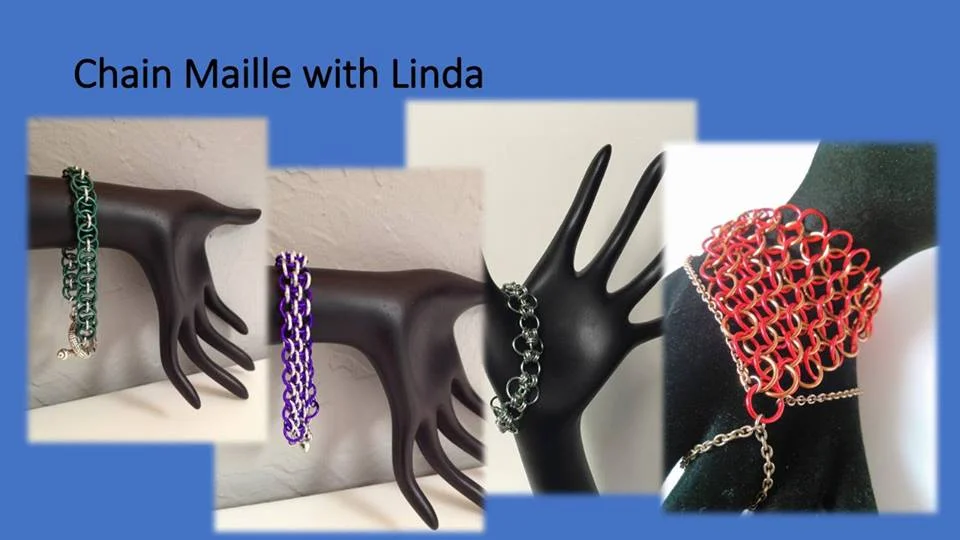Chain Maille with Linda~ Byzantine