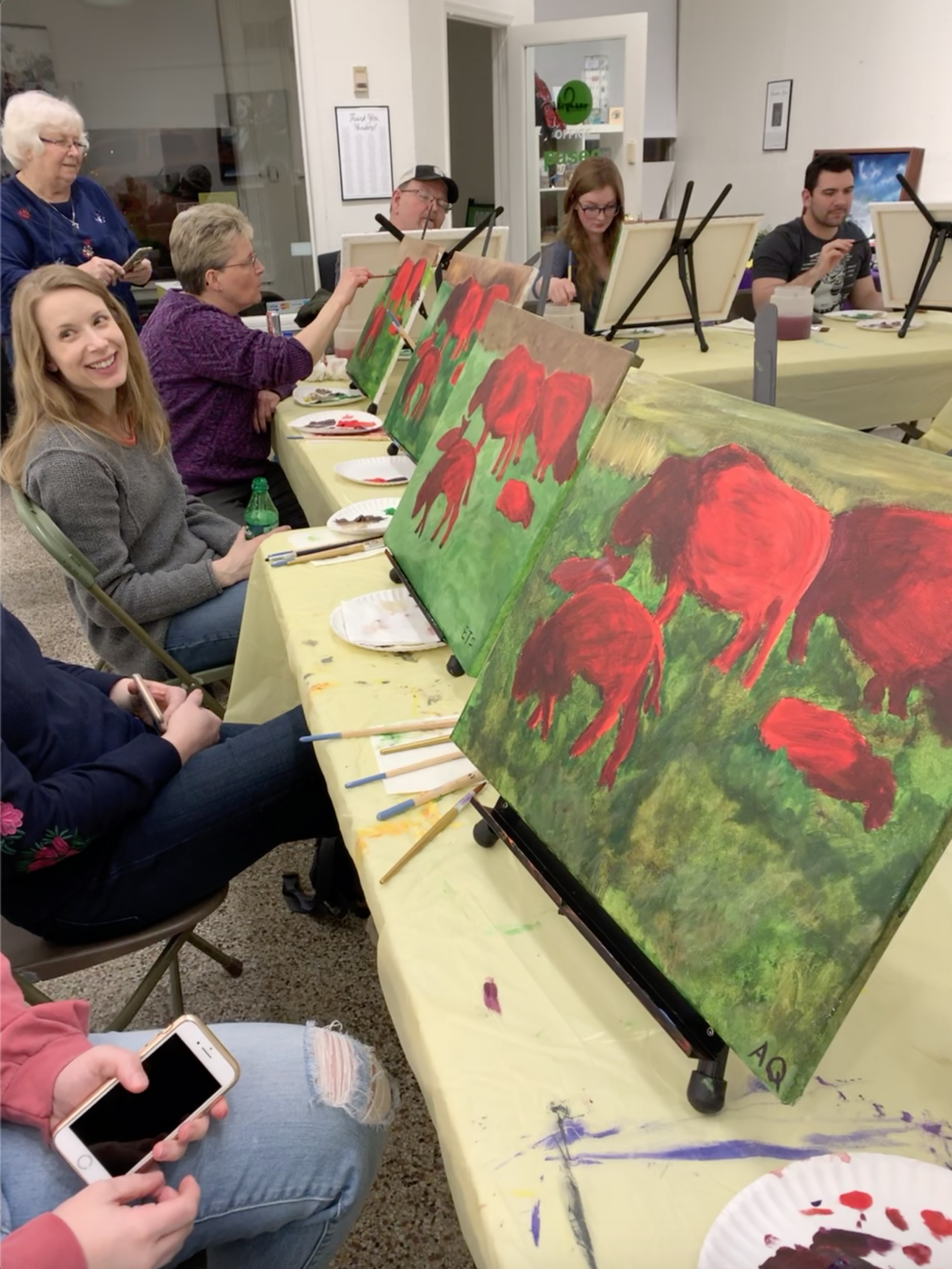 Paseo Paint &amp; Palette: April