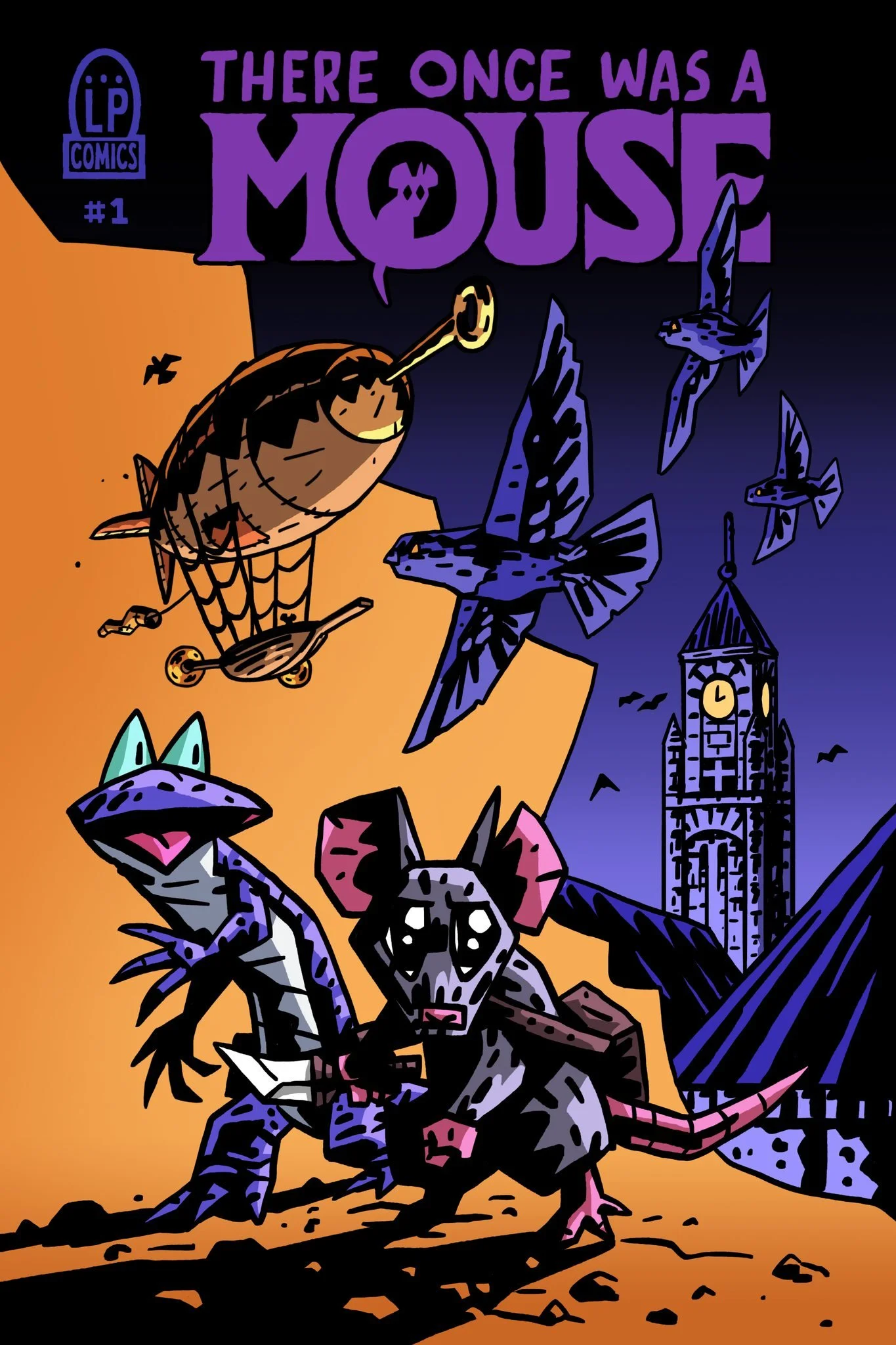 Literati Press - "There Once was a Mouse" Comic Signing