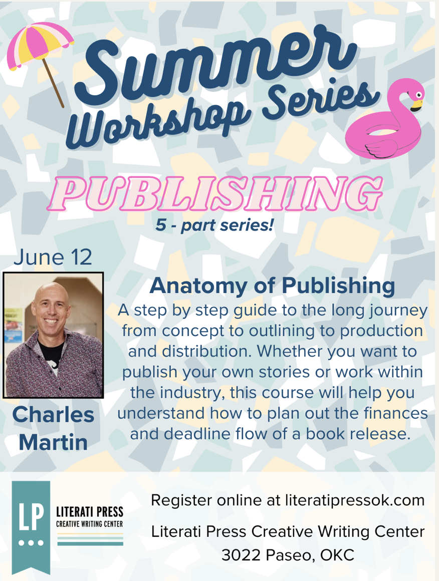 Literati Press: Anatomy of Publishing with Charles Martin
