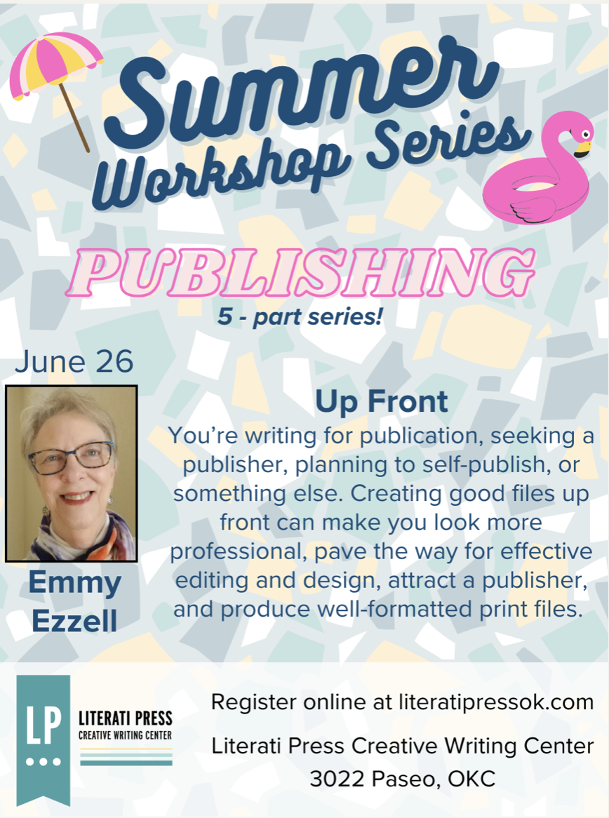 Literati Press: Up Front with Emmy Ezzel