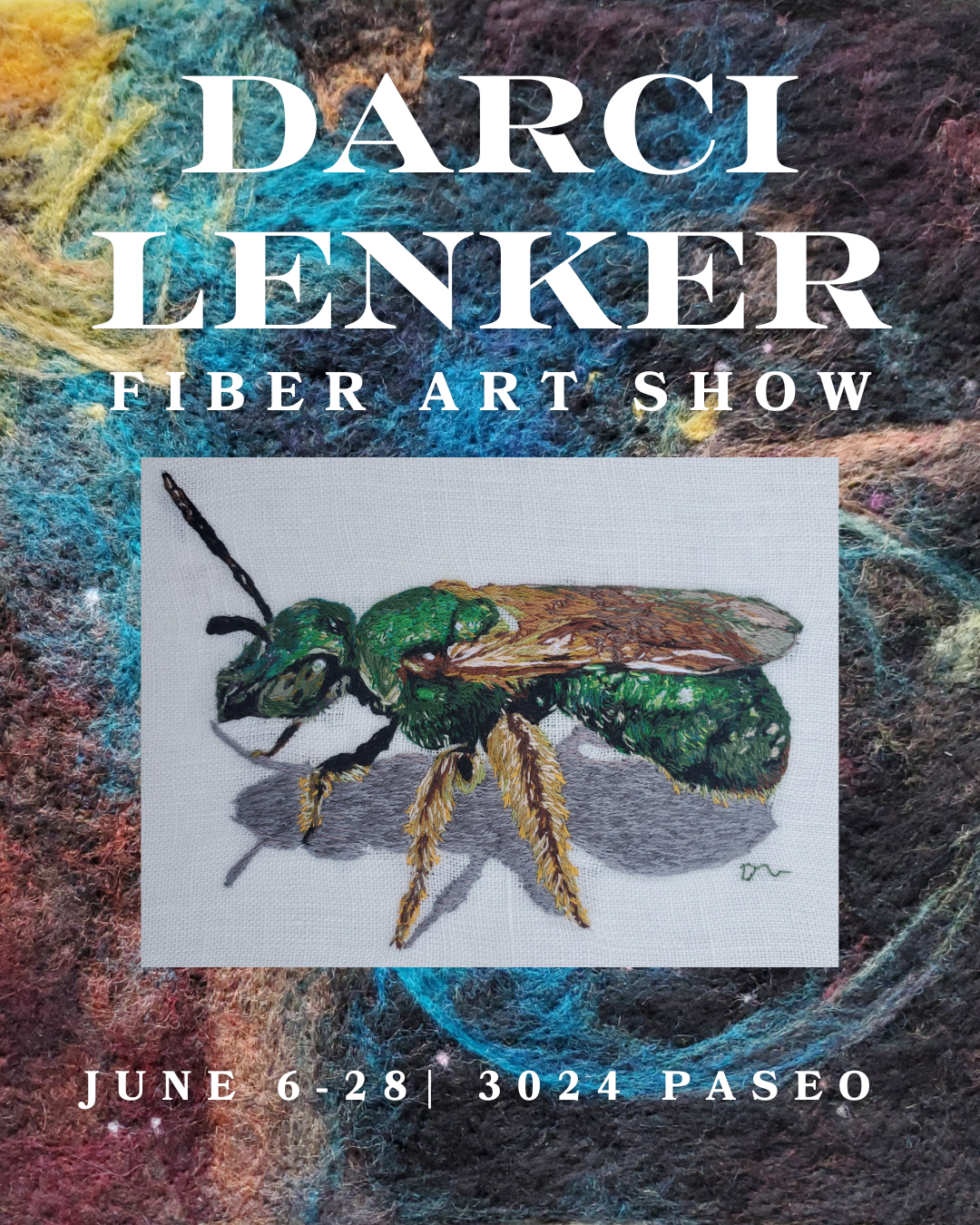 Fiber Art Solo Show by Darci Lenker