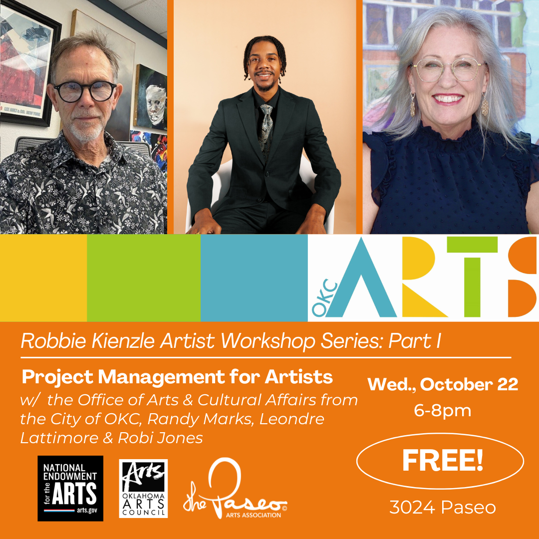 Project Management for Artists Workshop w/ OKC Arts