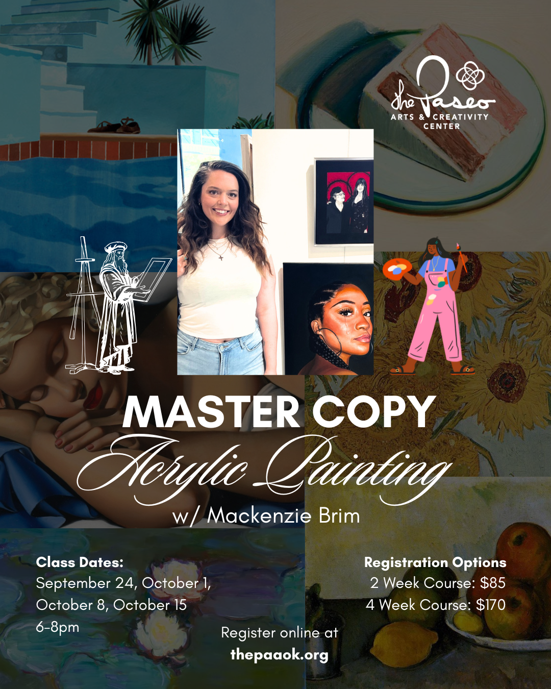 Master Copy Acrylic Painting w/ Mackenzie Brim