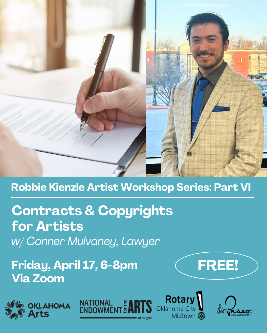 Contracts and Copyright for Artists w/ Conner Mulvaney