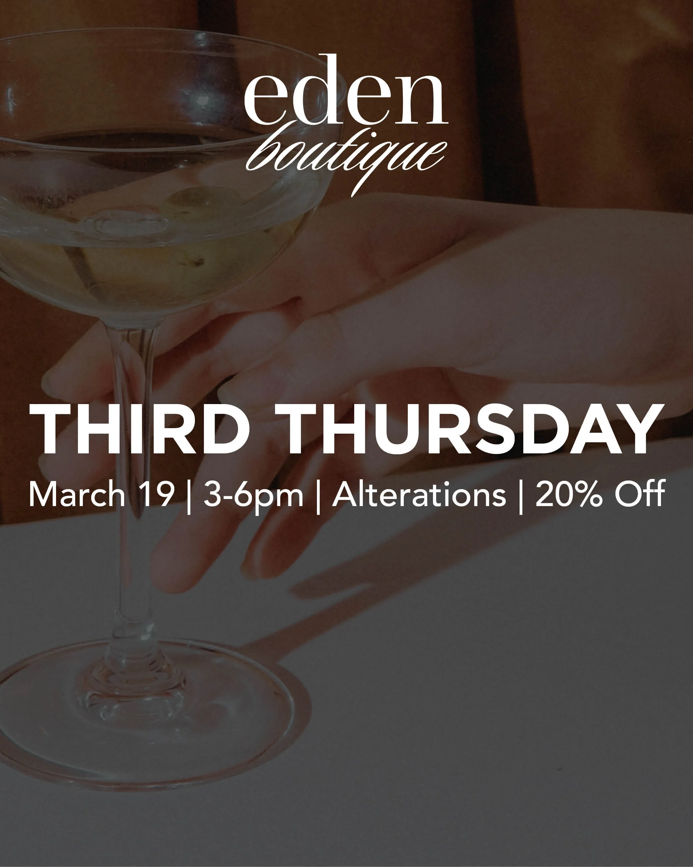 Eden Boutique: Third Thursdays