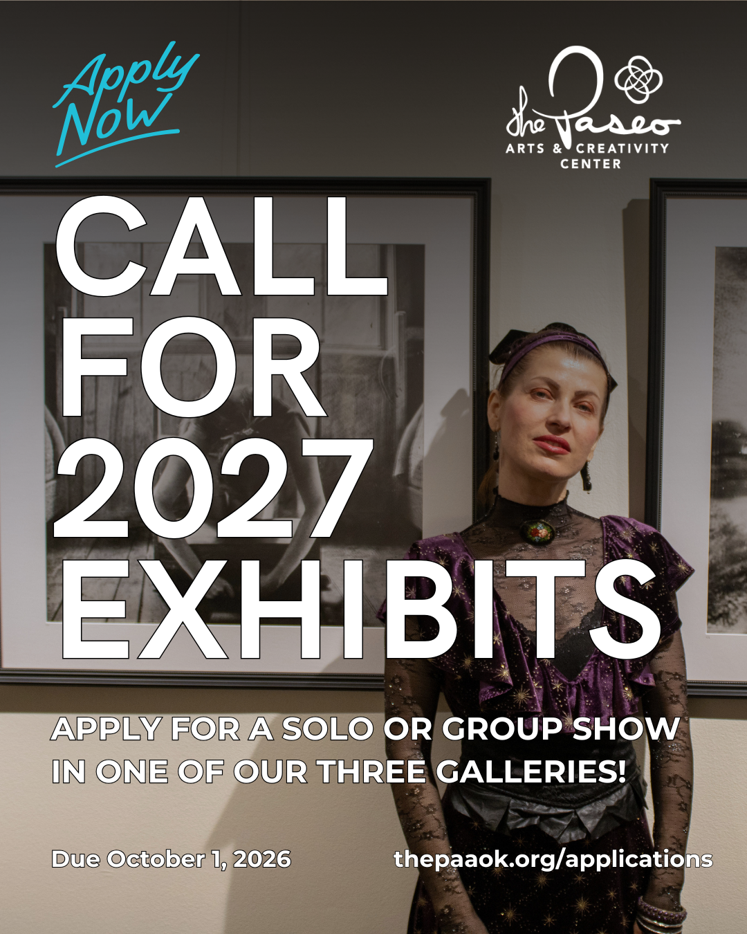 Call for 2027 Art Exhibits - Paseo Arts &amp; Creativity Center