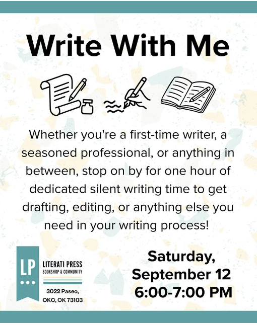 Literati Press: Write with Me Workshop 