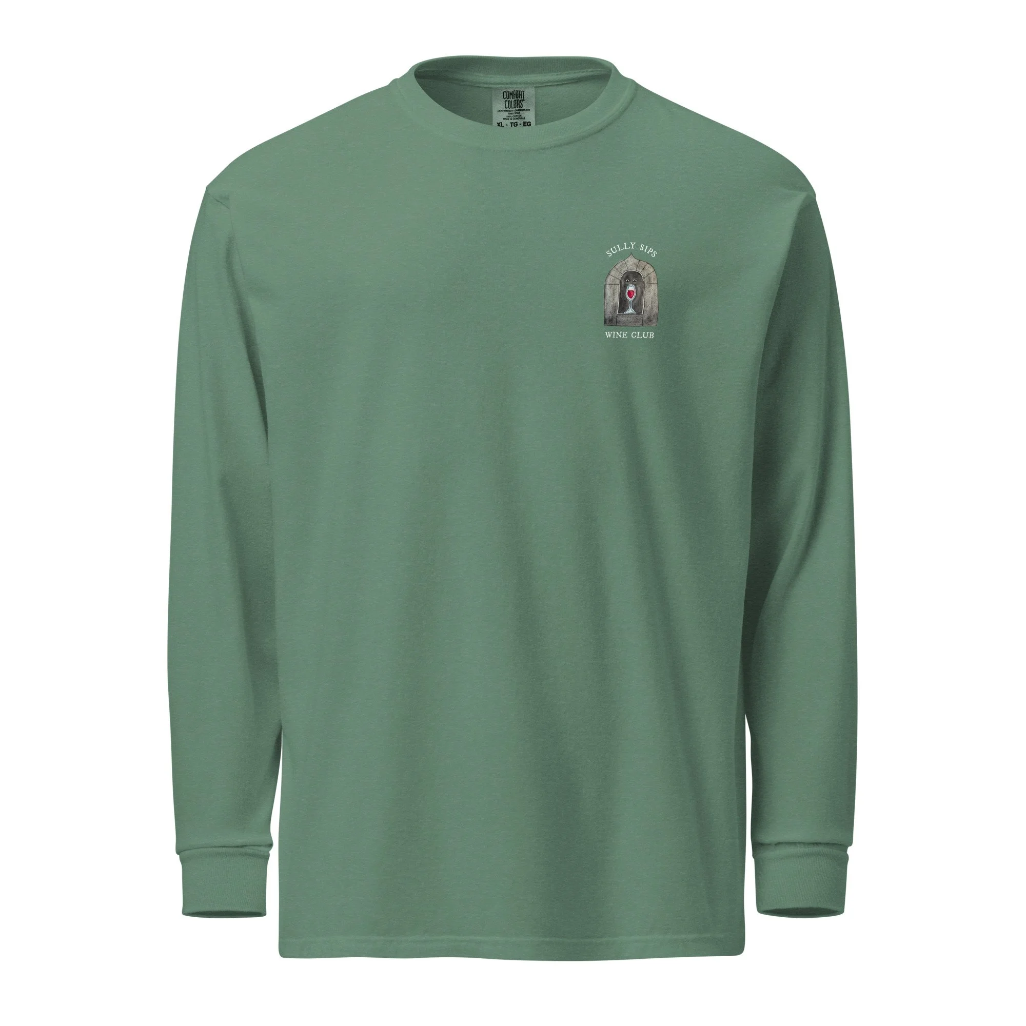 unisex-garment-dyed-heavyweight-long-sleeve-shirt-light-green-front-69da65053a412.jpg