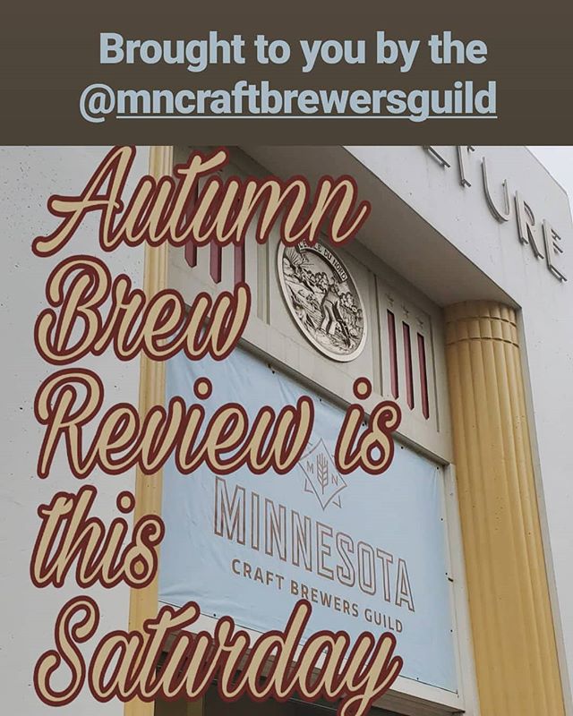 @mncraftbrewersguild was AWESOME enough to give us ladies of @womendrinkingbeer passes to this year's #autumnbrewreview ! I (Katie) will be attending and handing out our super cool logo stickers while imbibing and checking out all our friends' amazin