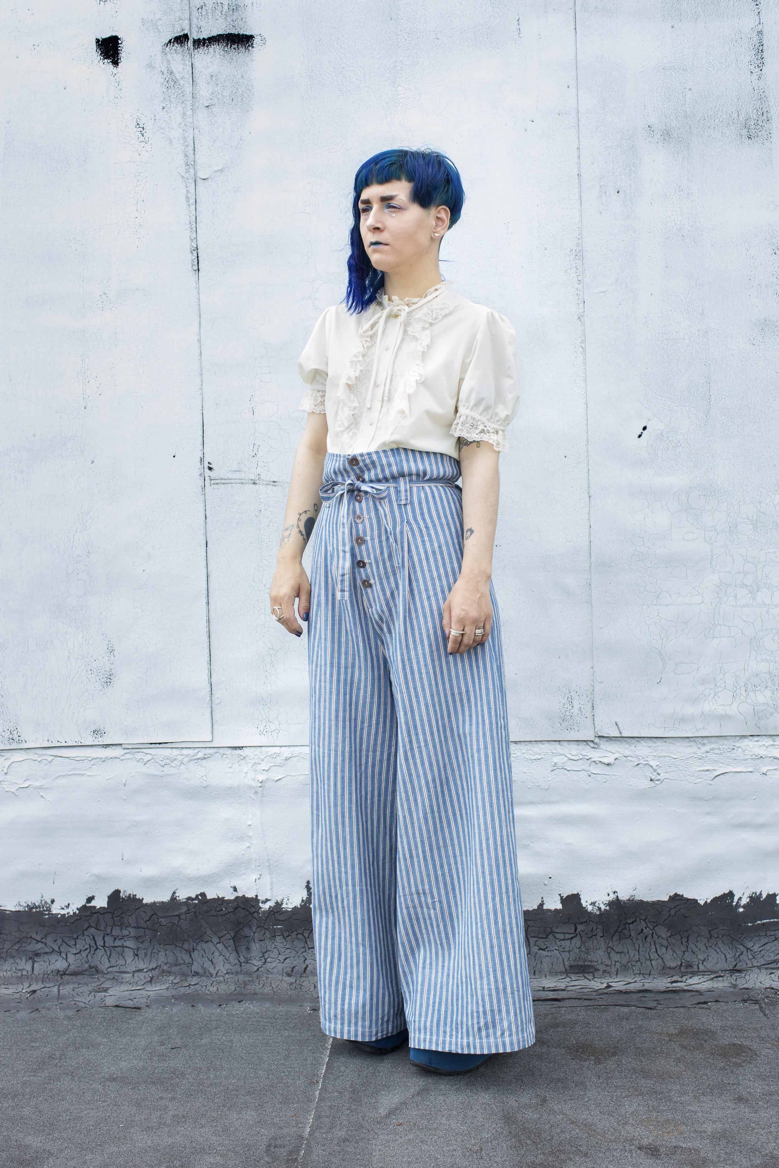 Japanese Indigo Wide Pants