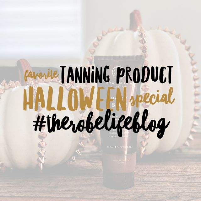 Favorite Tanning Product Halloween Edition