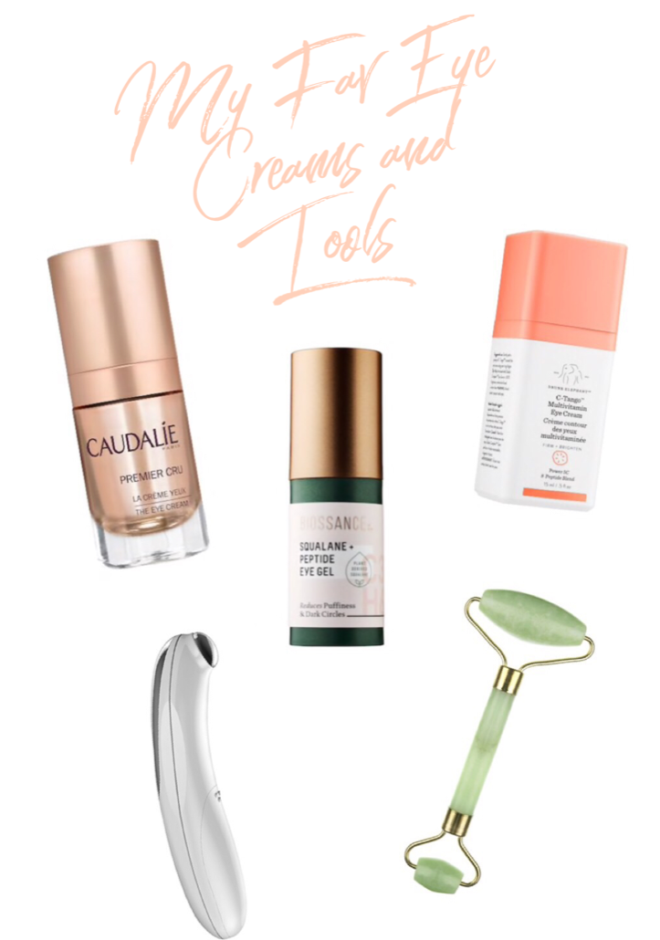 Top 3 Favorite Eye Creams and Eye Tools