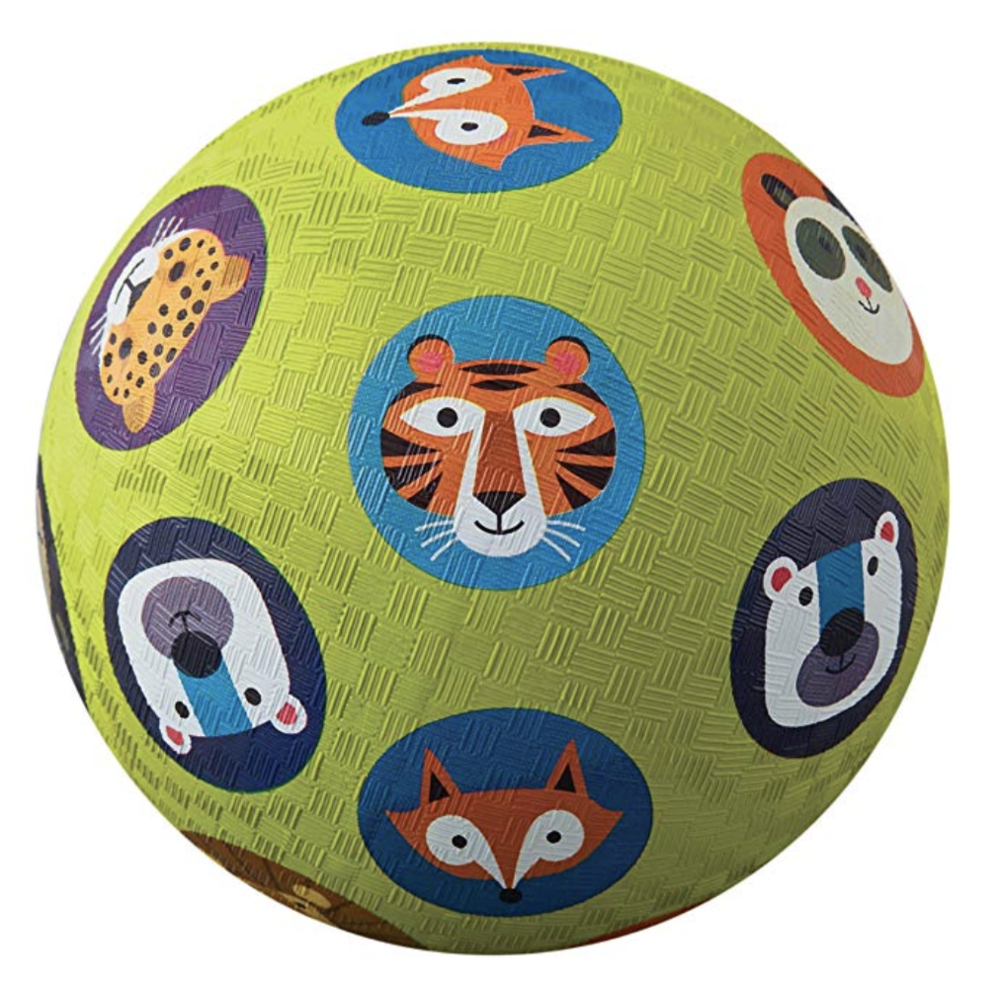   Crocodile Creek Lime Green Jungle Jamboree 5" Playground Ball  