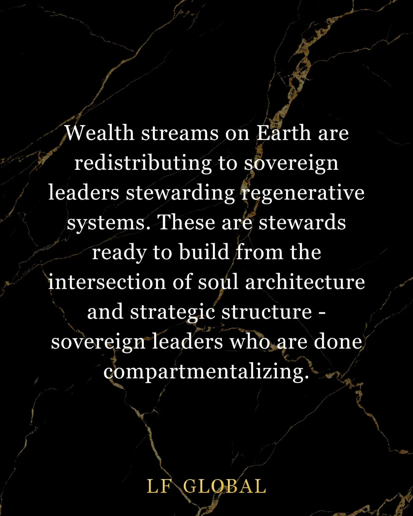 The founders I have the honor of working with carry a knowing in their bones that they&rsquo;re meant to create the new systems of planetary regeneration.

The groundwork is being built now. 

You&rsquo;ll know if this frequency speaks to you. ♾️

#l