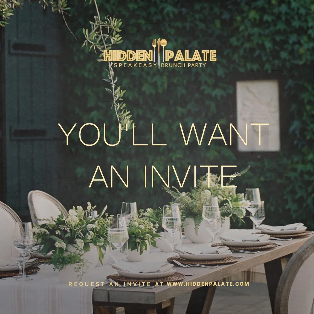 Hidden Palate - Speakeasy Brunch Party