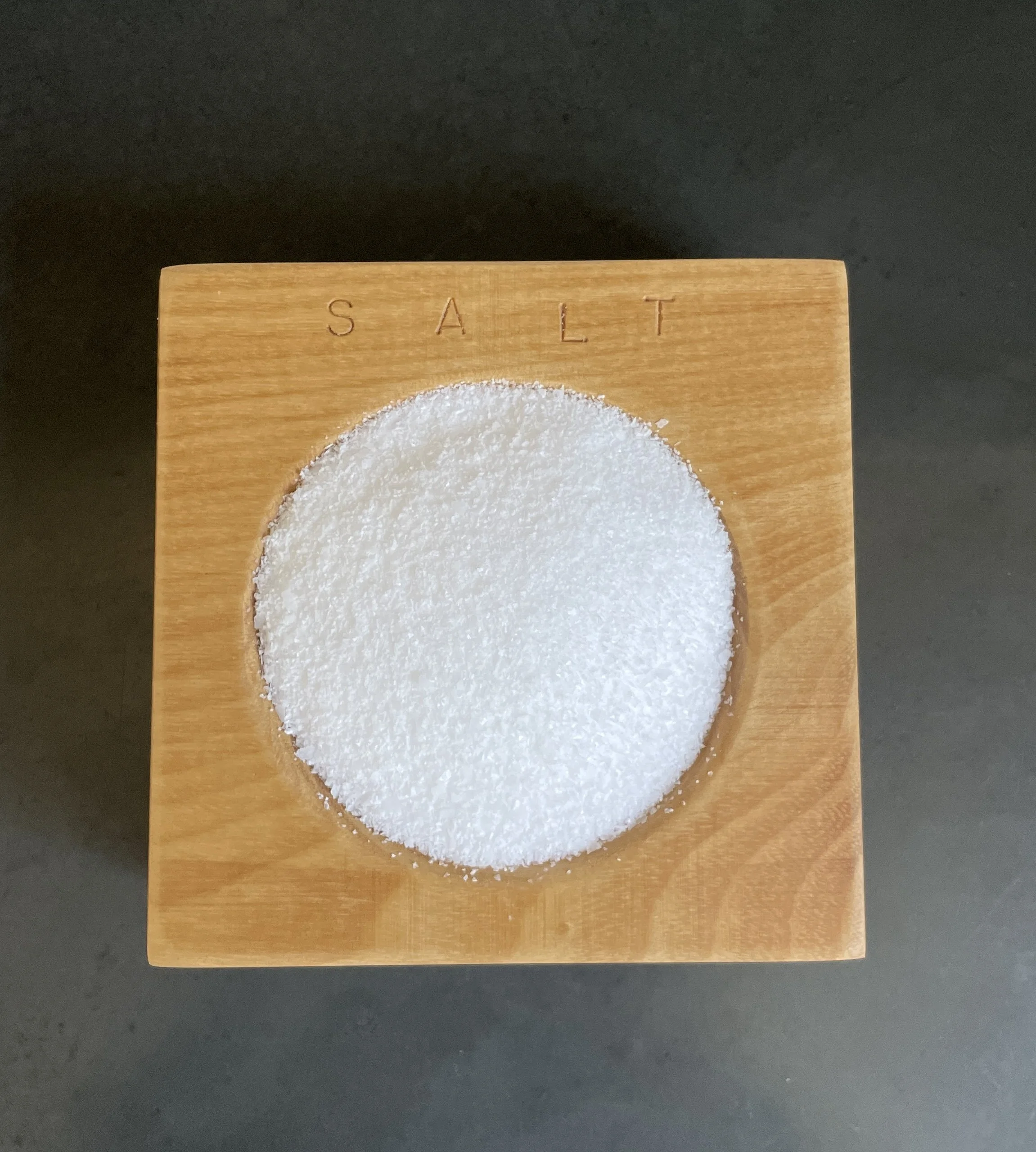 Cypress Salt Bowl