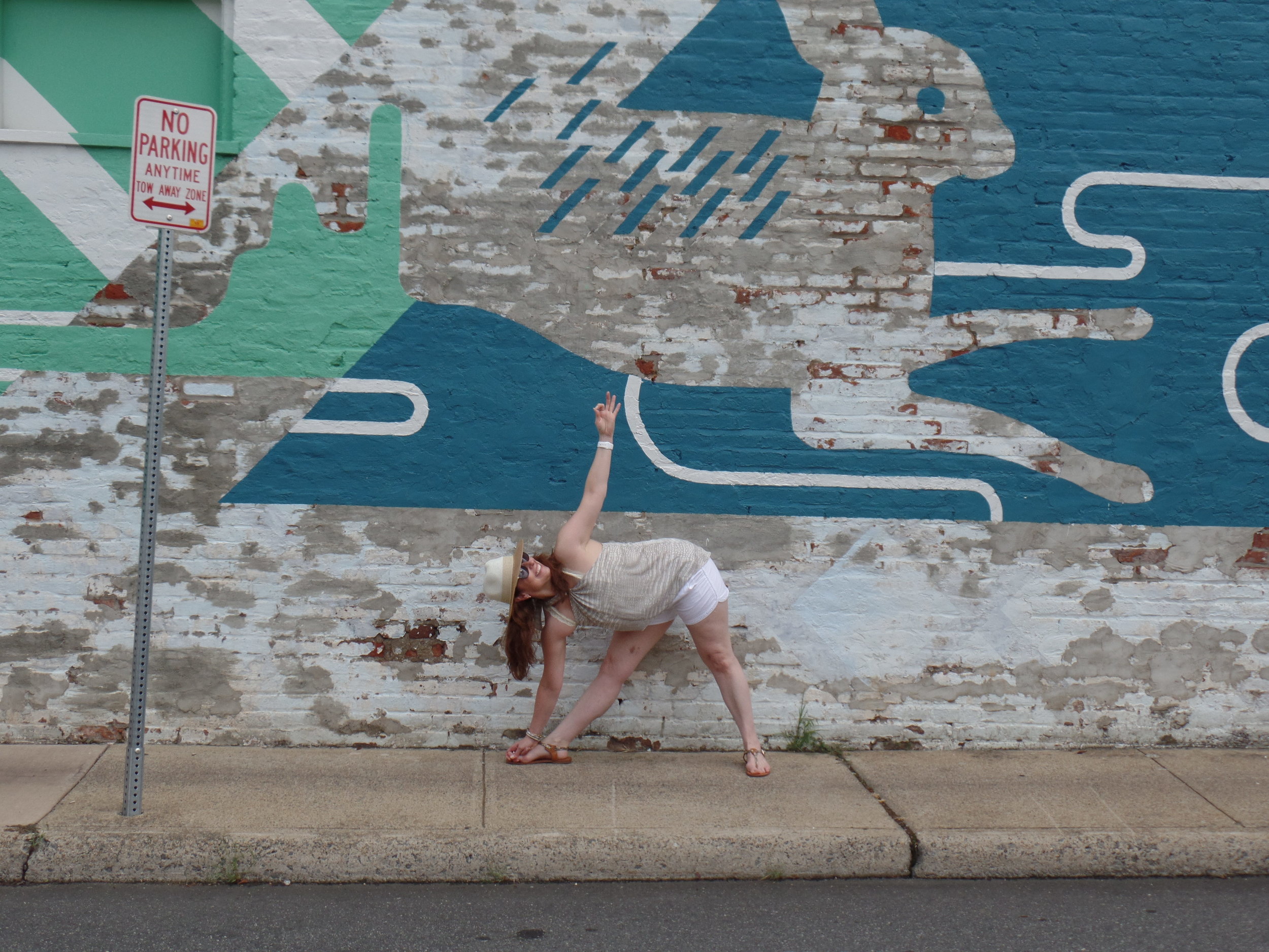 Trikonasana in Charslottesville, VA