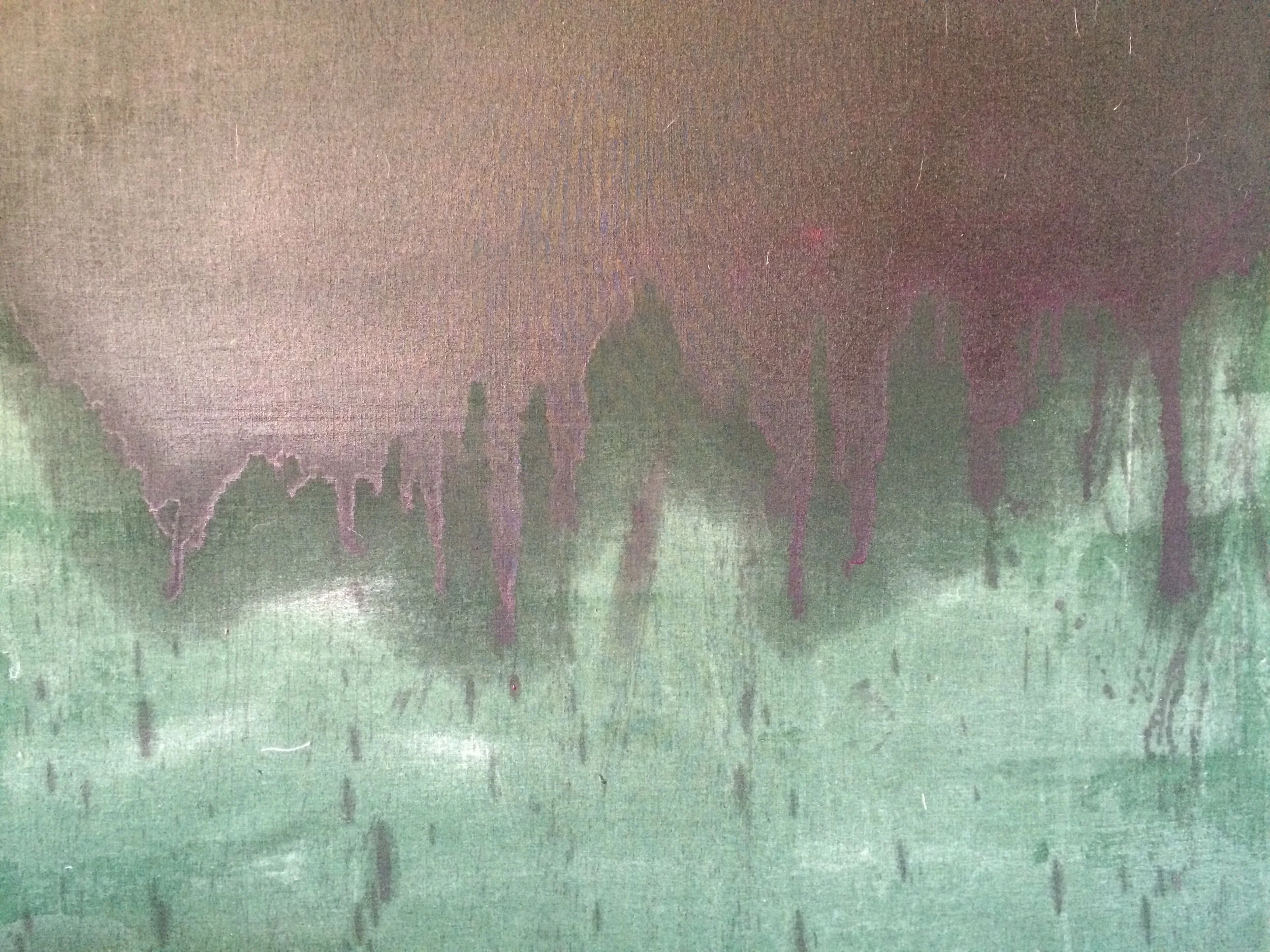 © beomjae kim 2015 a partial view from untited: maroon on green