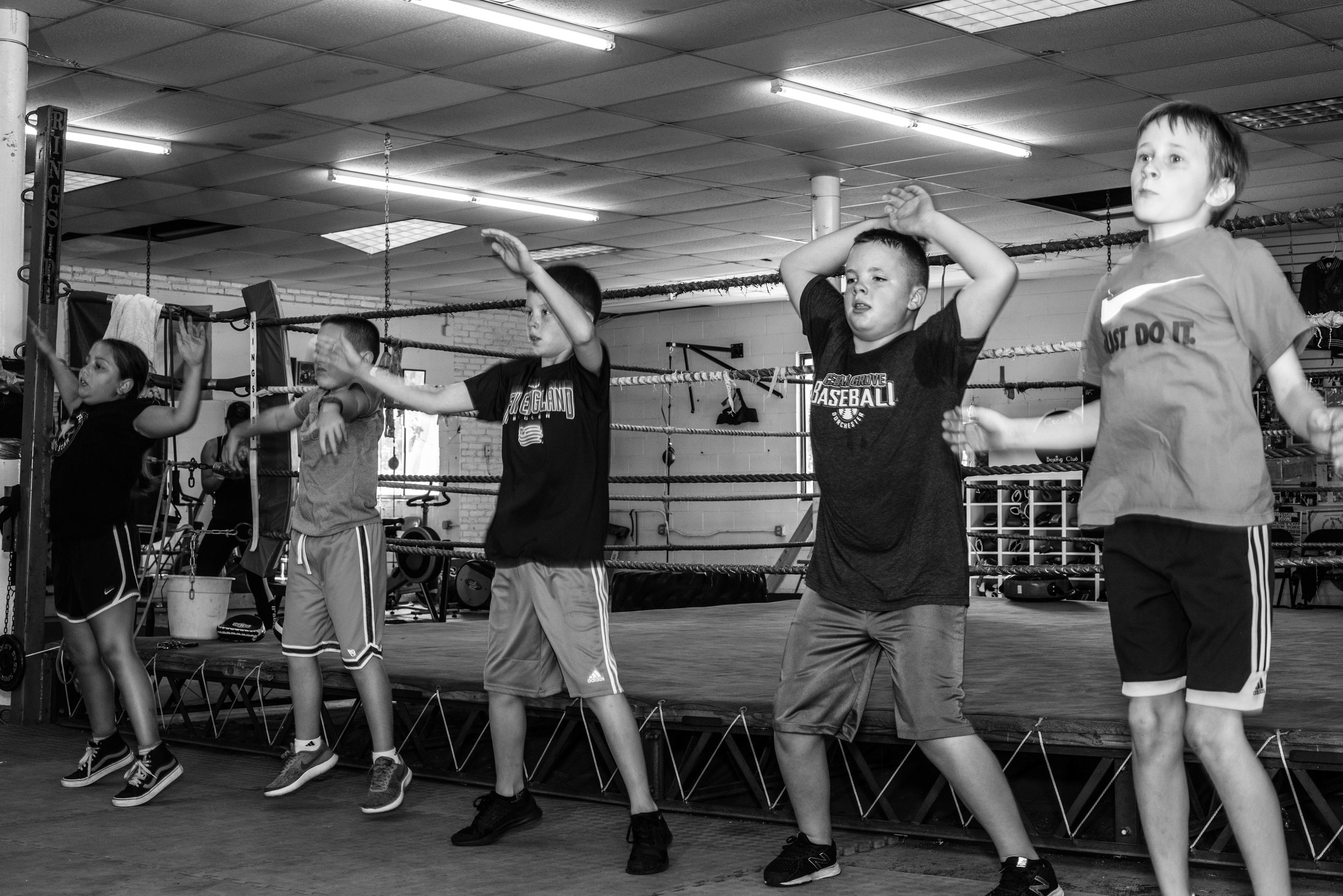 Youth Boxing Class Boston