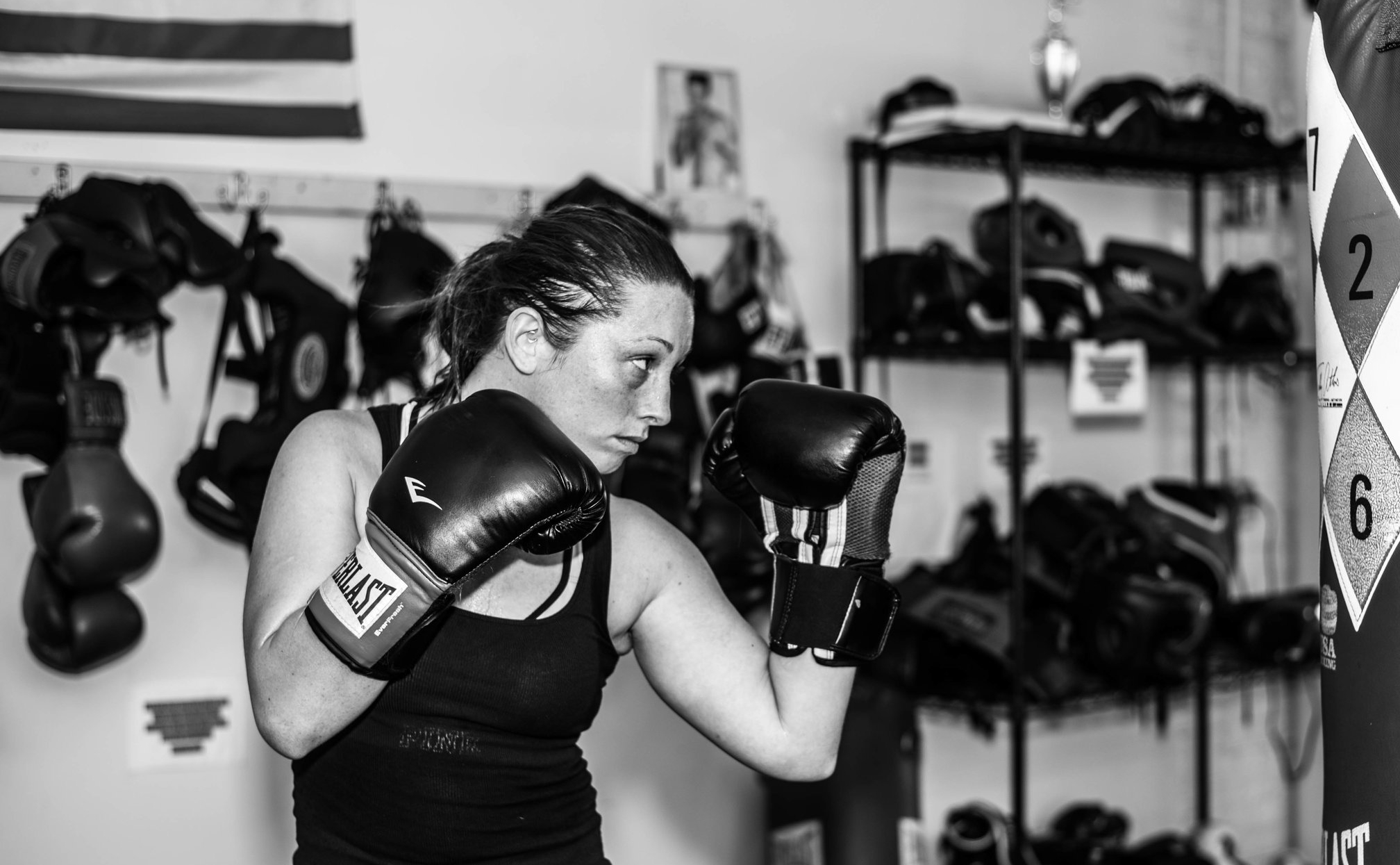 Jessica Lang Perry trainer at Grealish Boxing Club, Boston