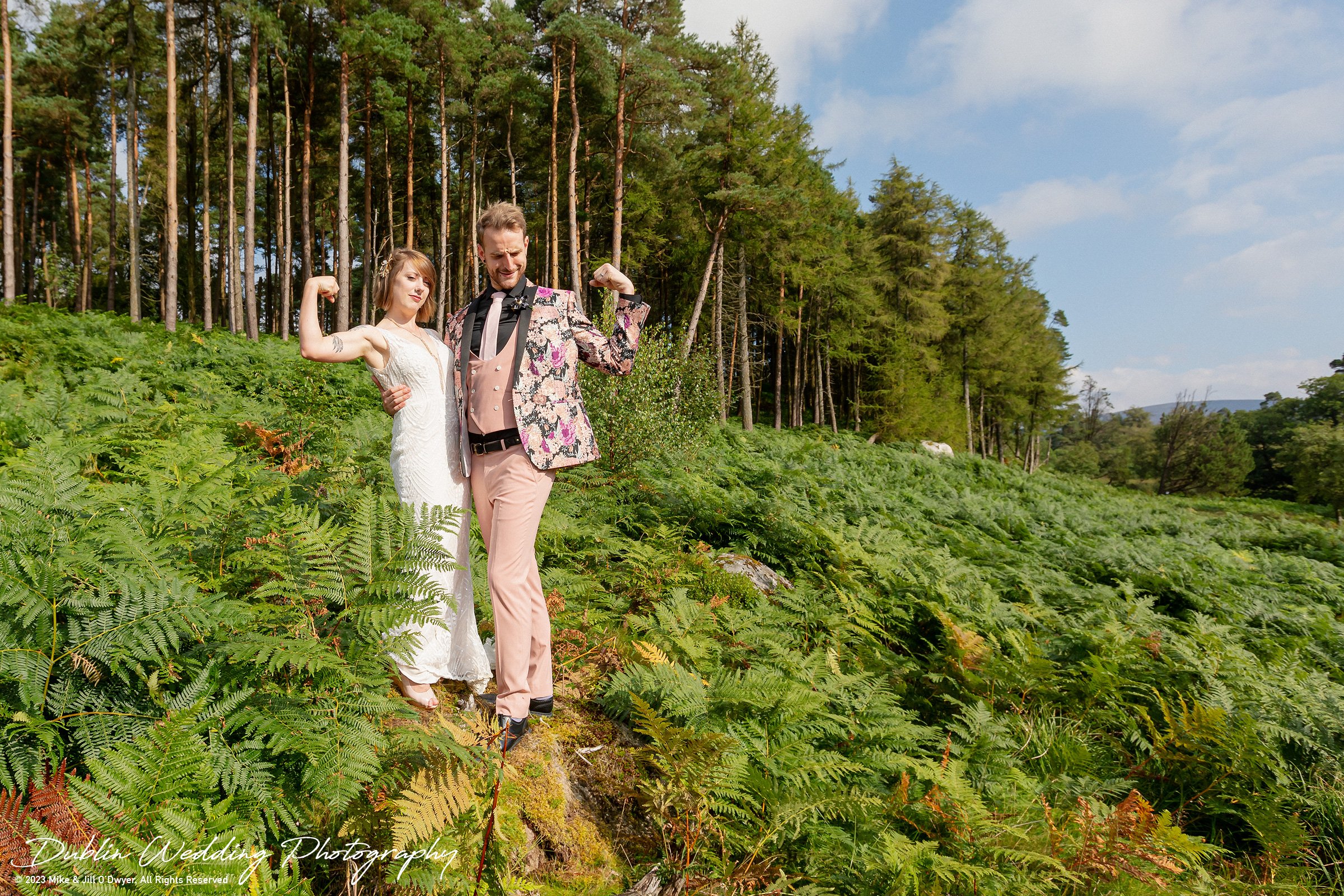 Wicklow Mountain Wedding Bride &amp; Groom