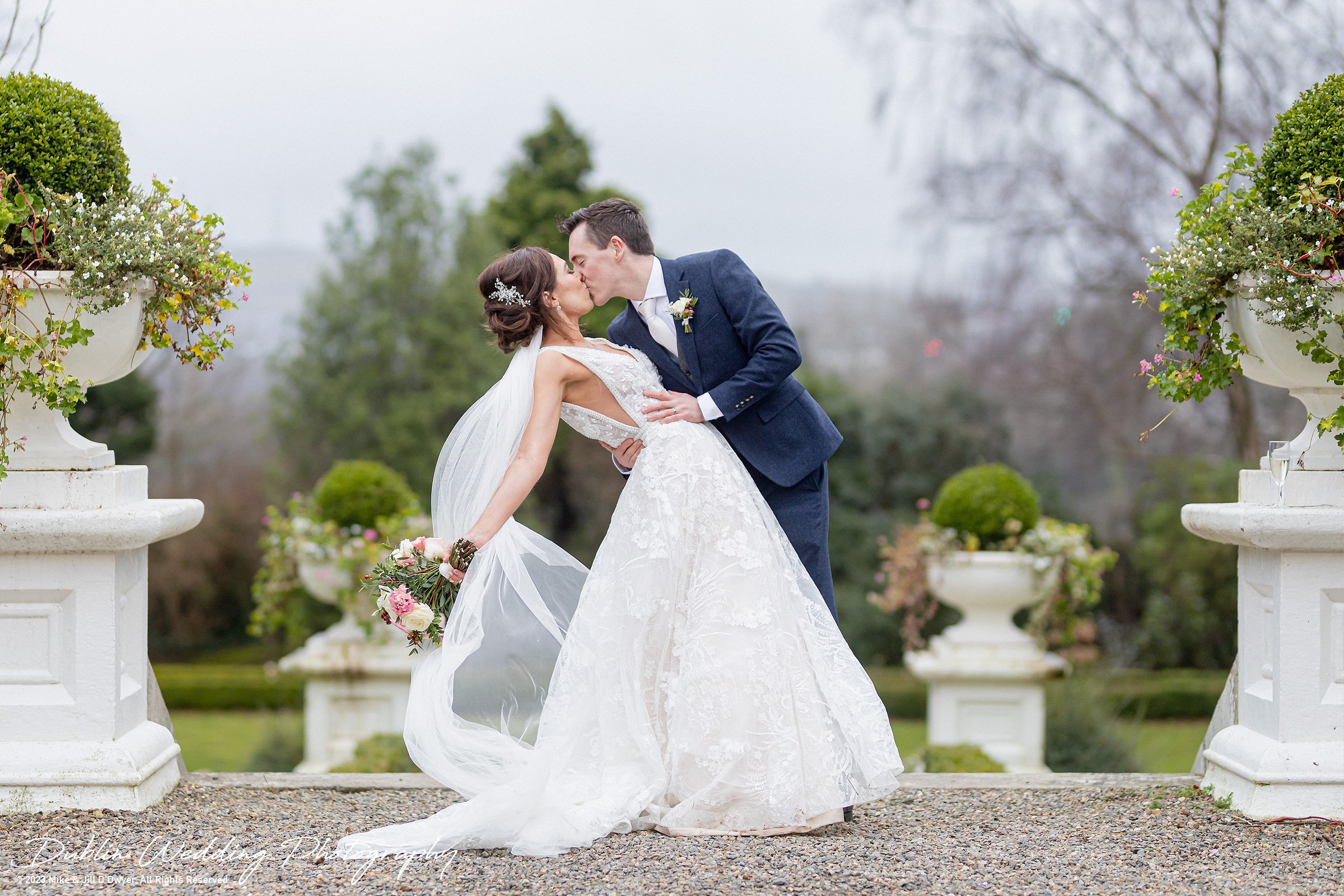 Tinakilly House Wedding Bride &amp; Groom