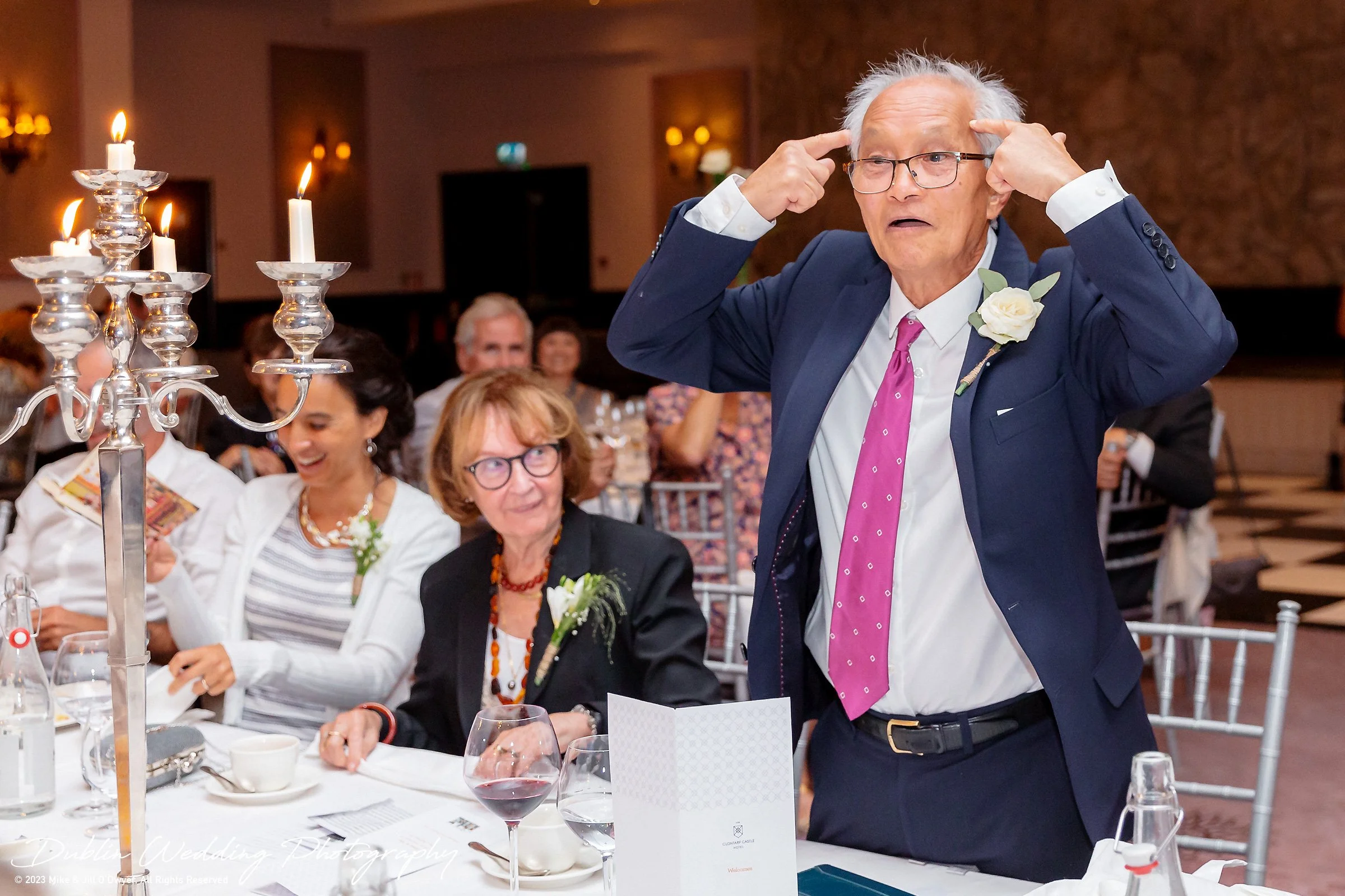 Clontarf Castle Wedding Bride and Groom