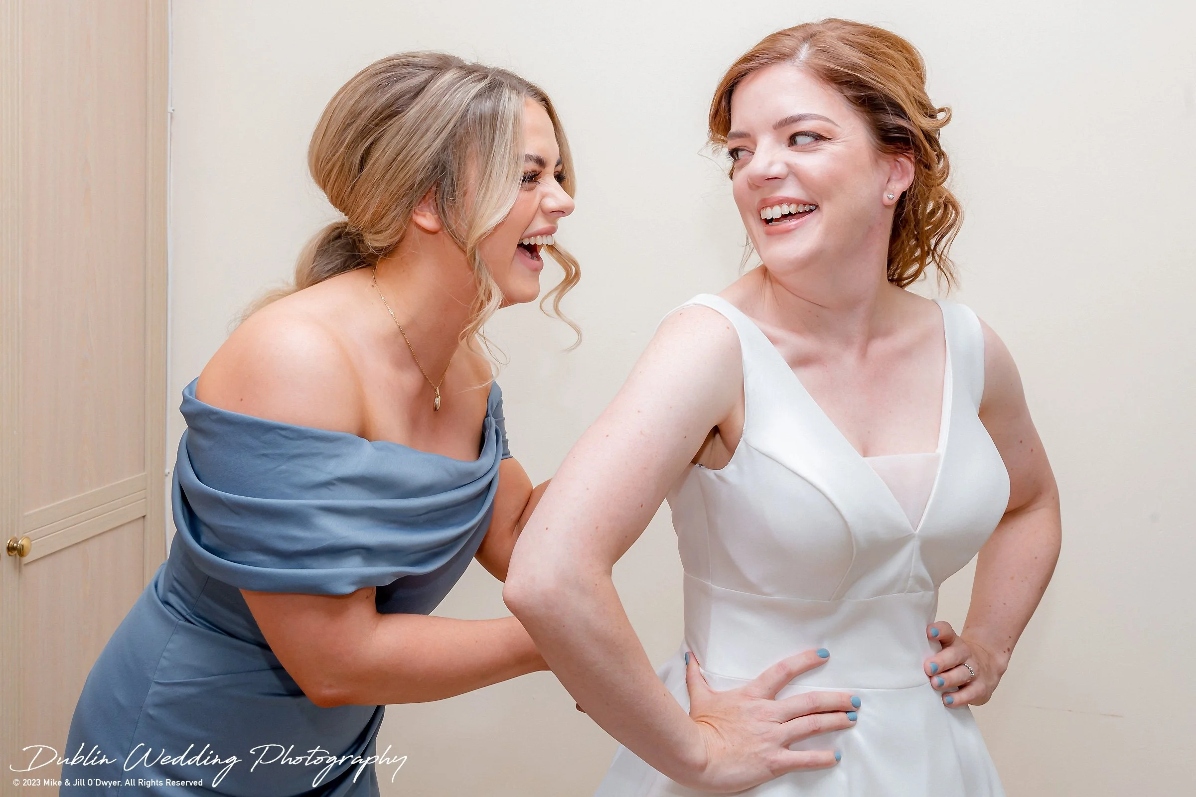 Clontarf Castle Wedding Bride and Groom