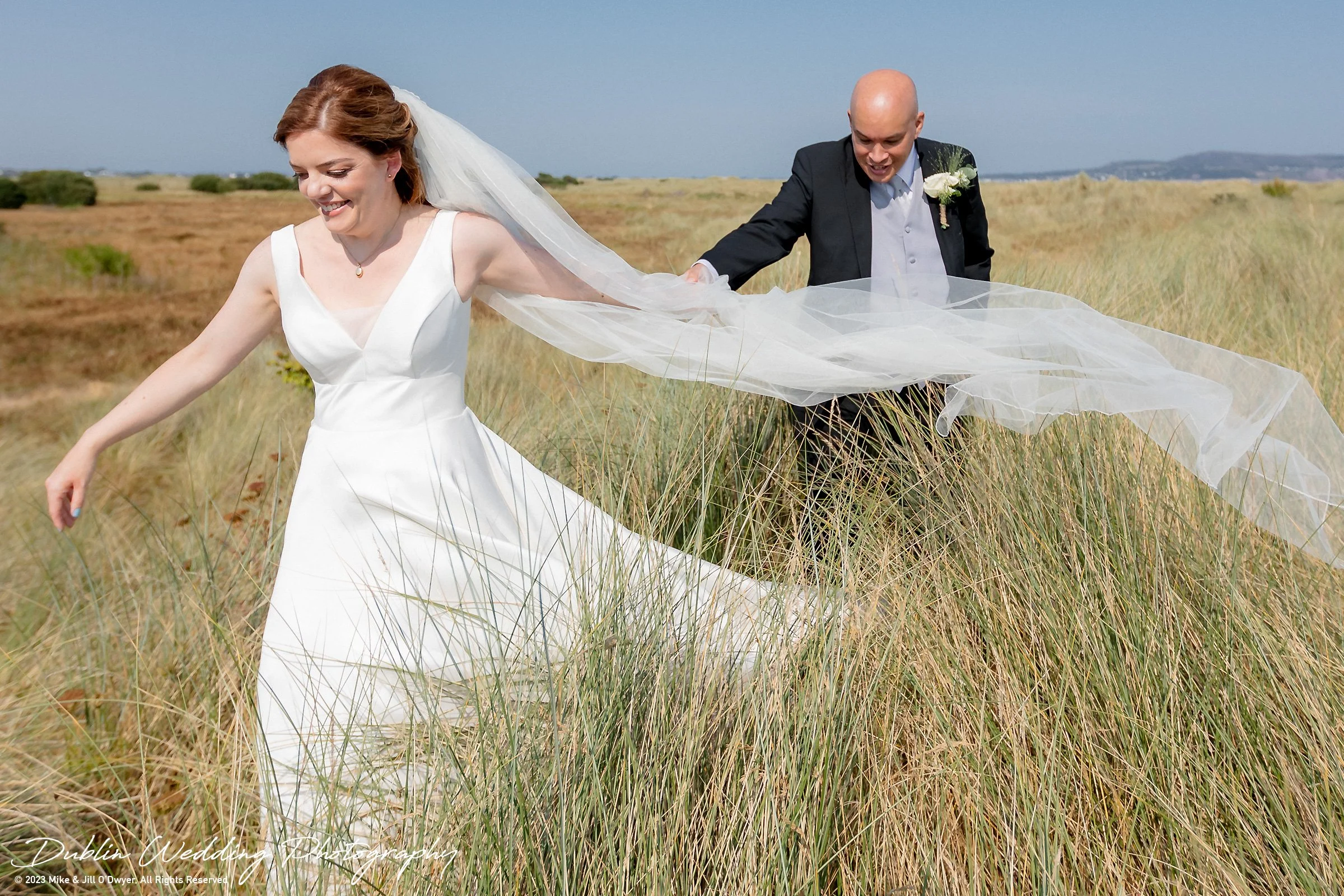 Clontarf Castle Wedding Bride and Groom