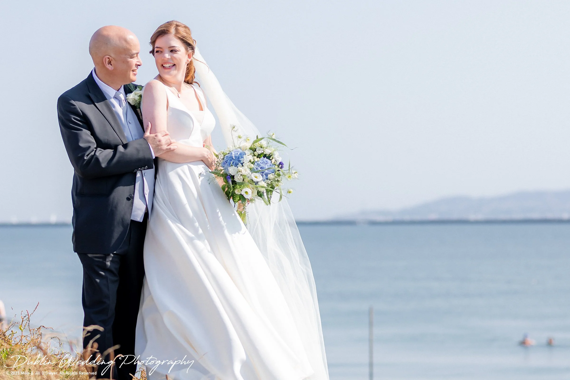 Clontarf Castle Wedding Bride and Groom
