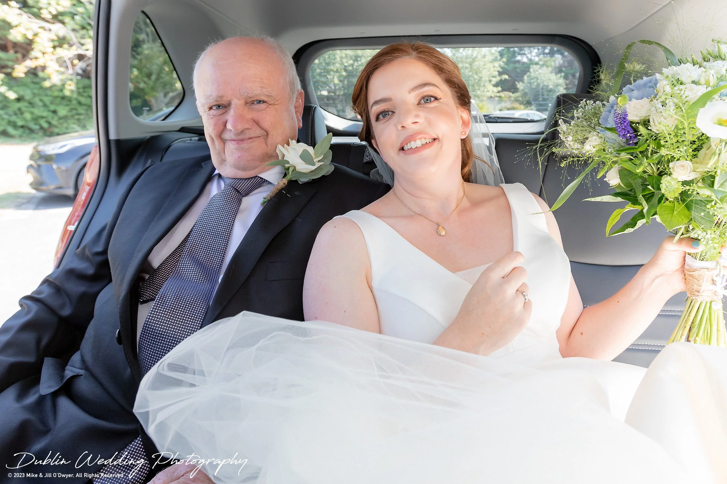 Clontarf Castle Wedding Bride and Groom