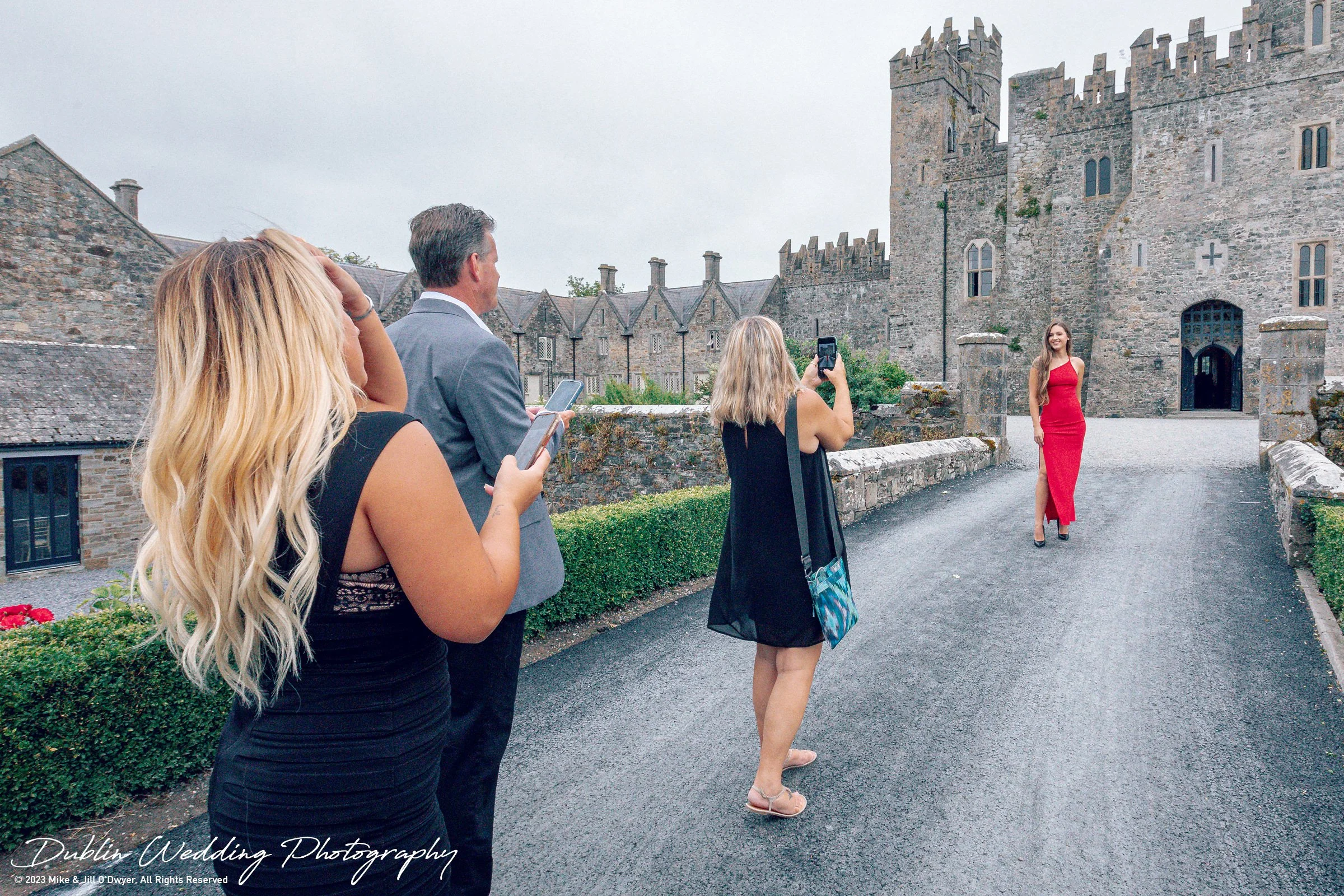 Kilkea Castle Wedding Guests