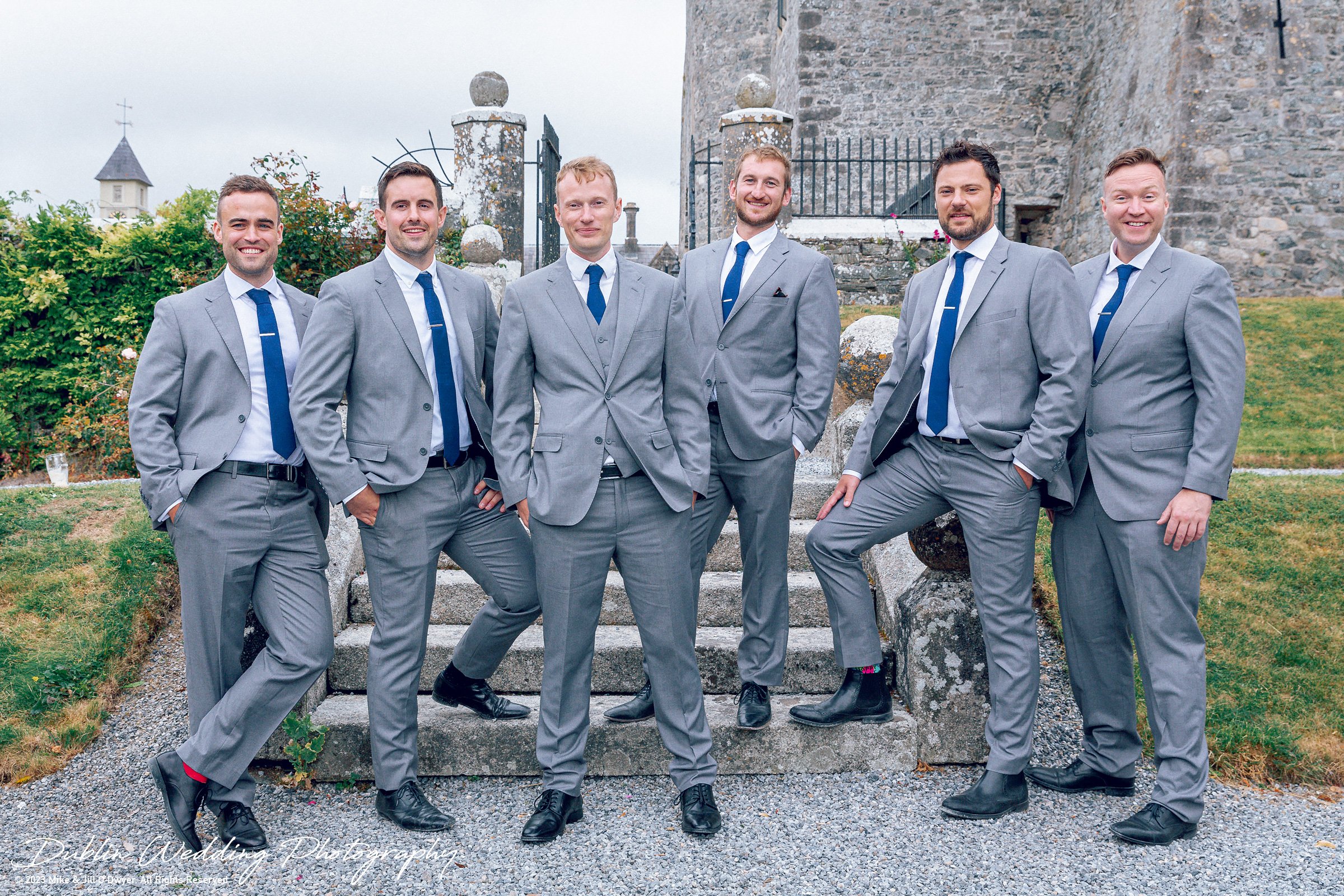 Kilkea Castle Wedding The Boys