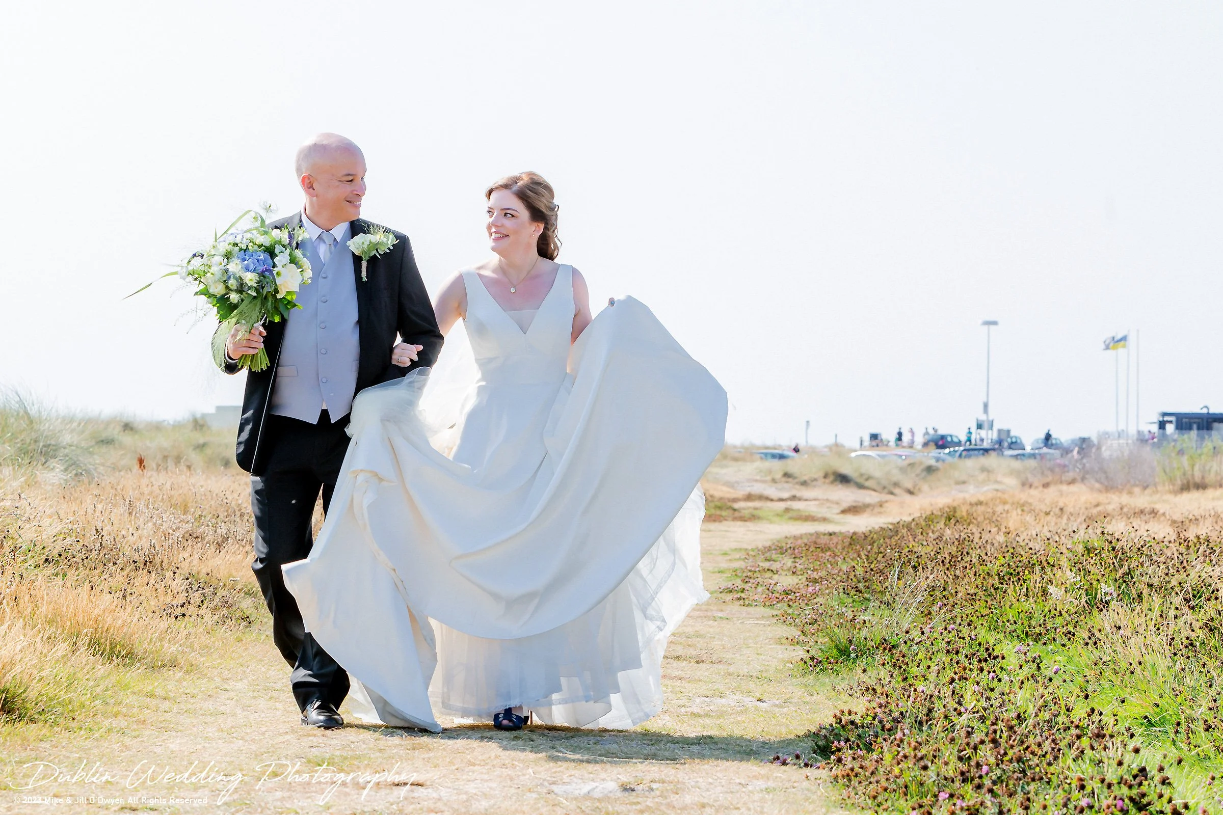Clontarf Castle Wedding Bride and Groom
