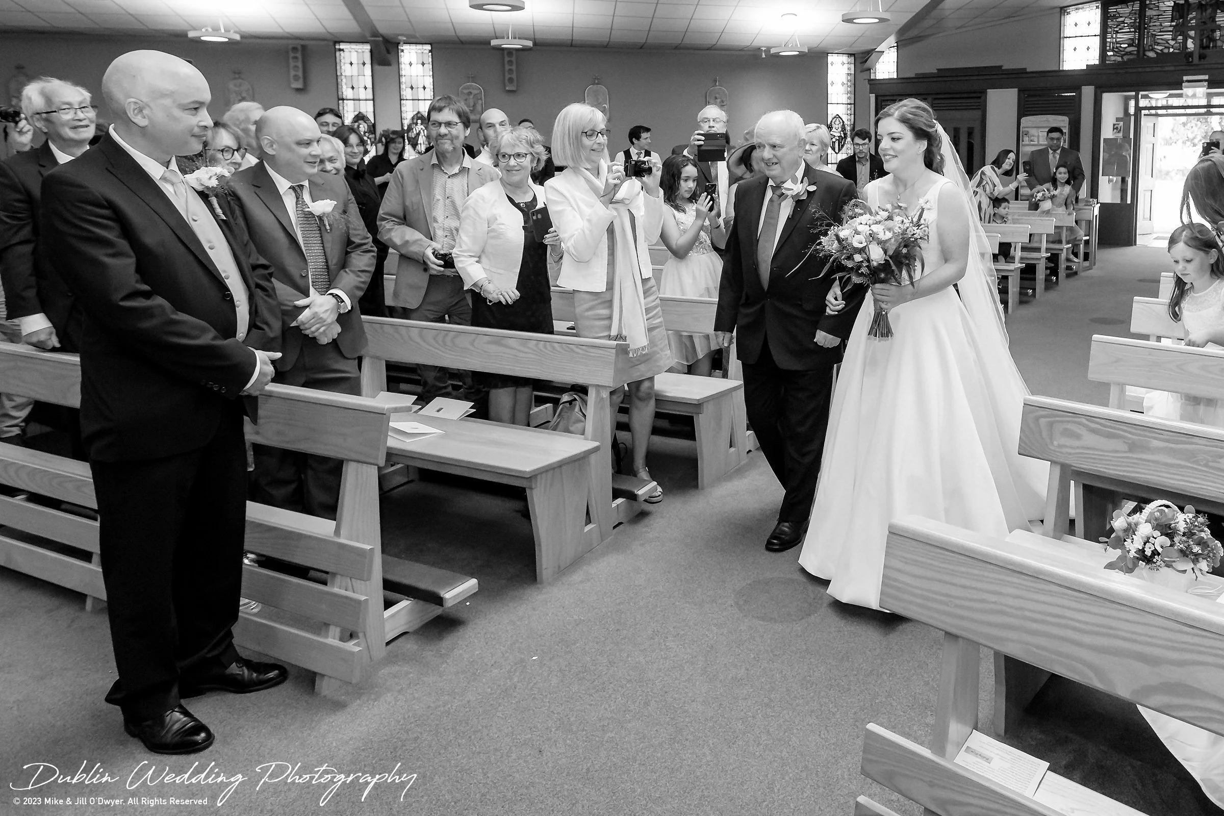Clontarf Castle Wedding Bride and Groom