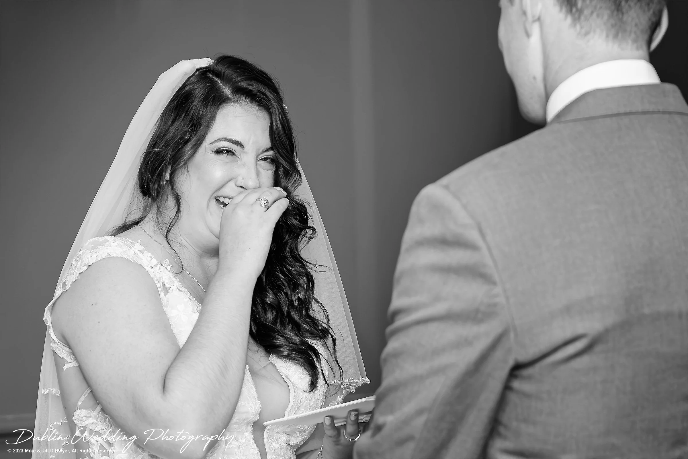 Kilkea Castle Wedding Crying