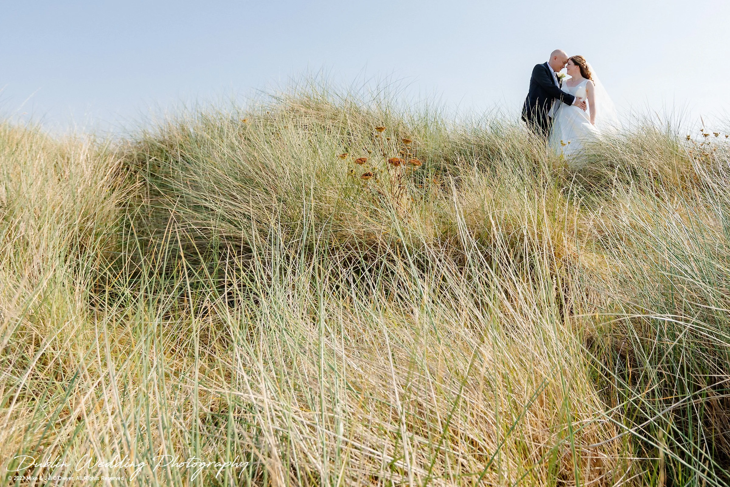 Clontarf Castle Wedding Bride and Groom