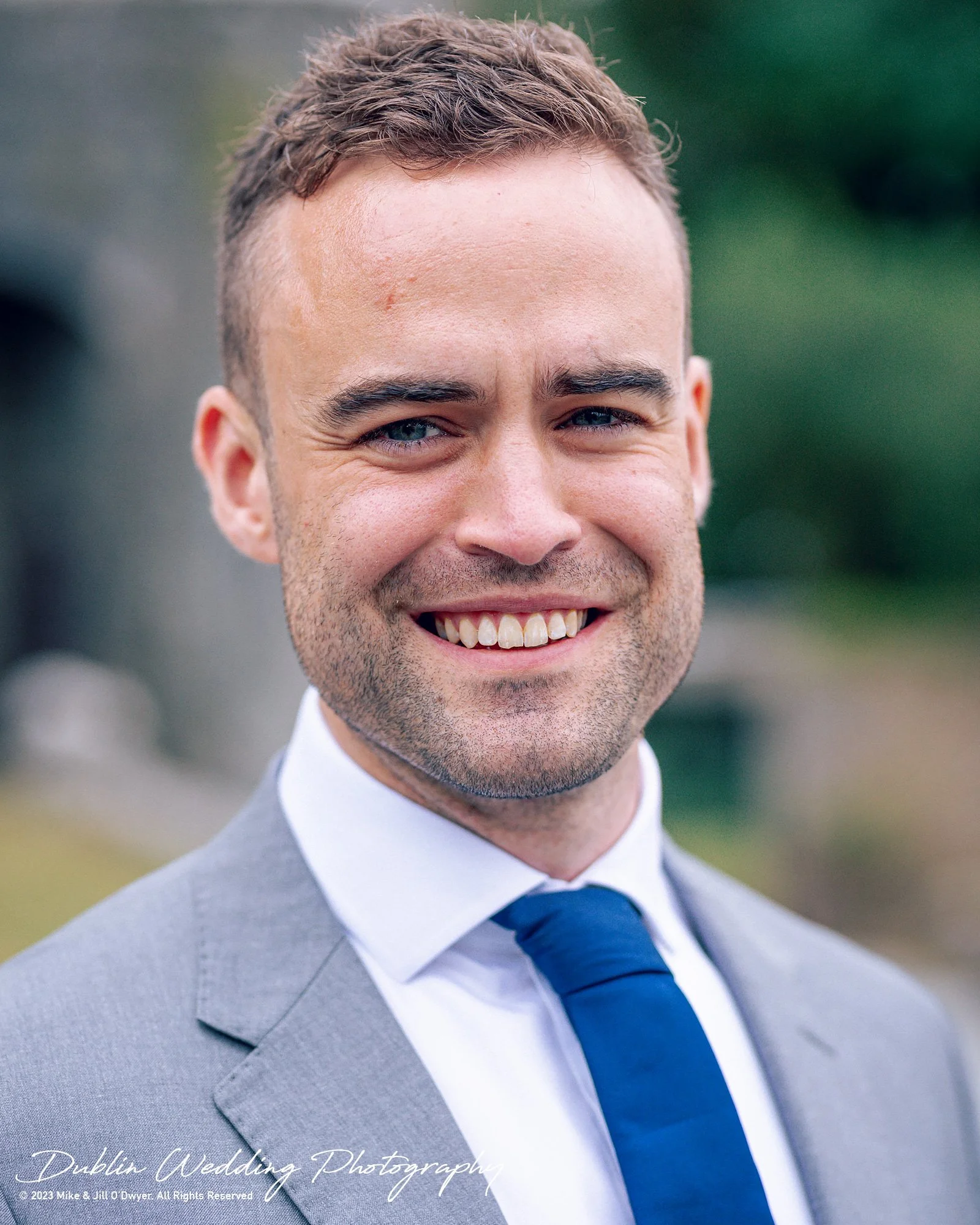 Kilkea castle Wedding Groomsman