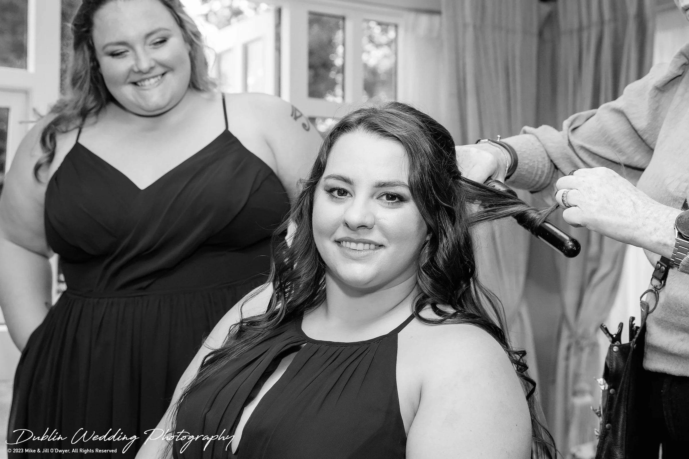 Kilkea castle Wedding Bridemads Preparations