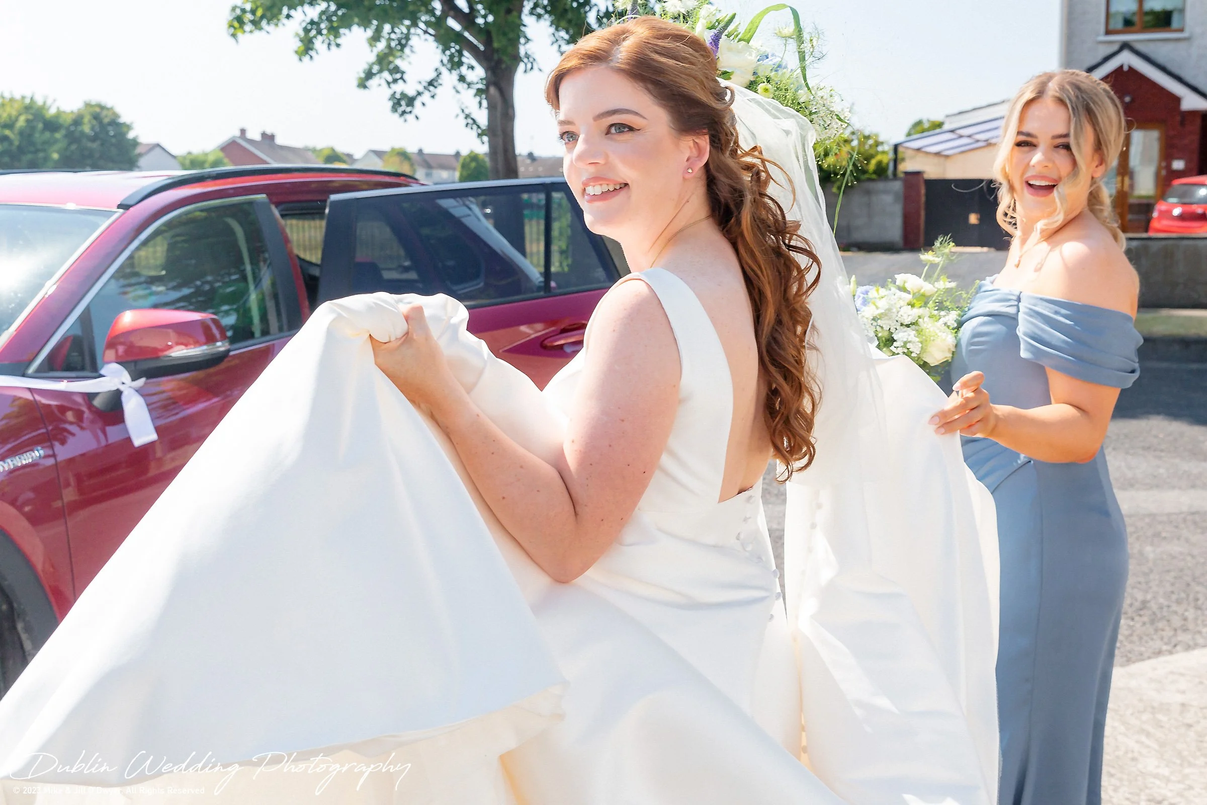 Clontarf Castle Wedding Bride and Groom
