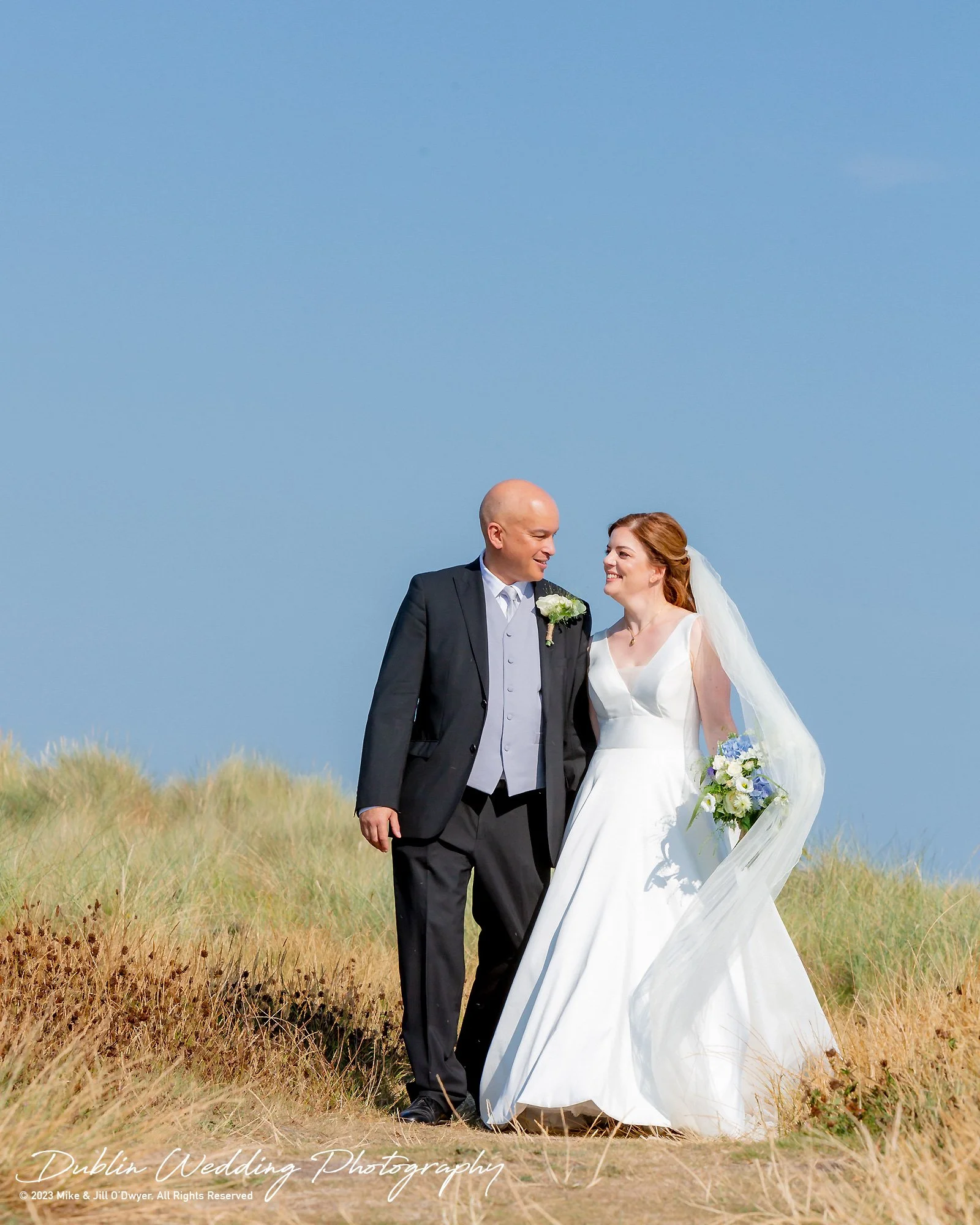 Clontarf Castle Wedding Bride and Groom